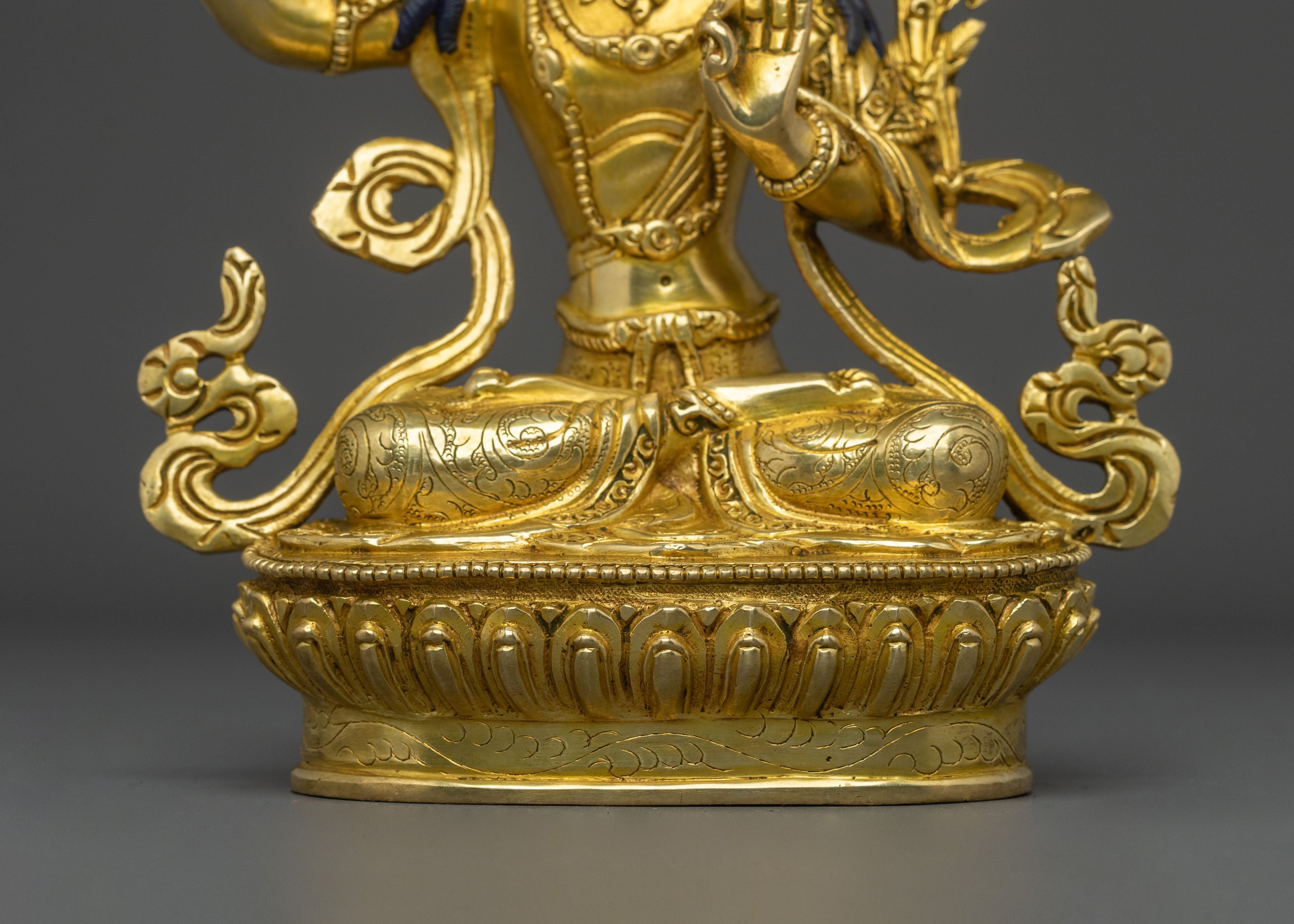 Manjushri Wisdom Statue | Tibetan Buddhist Figurine