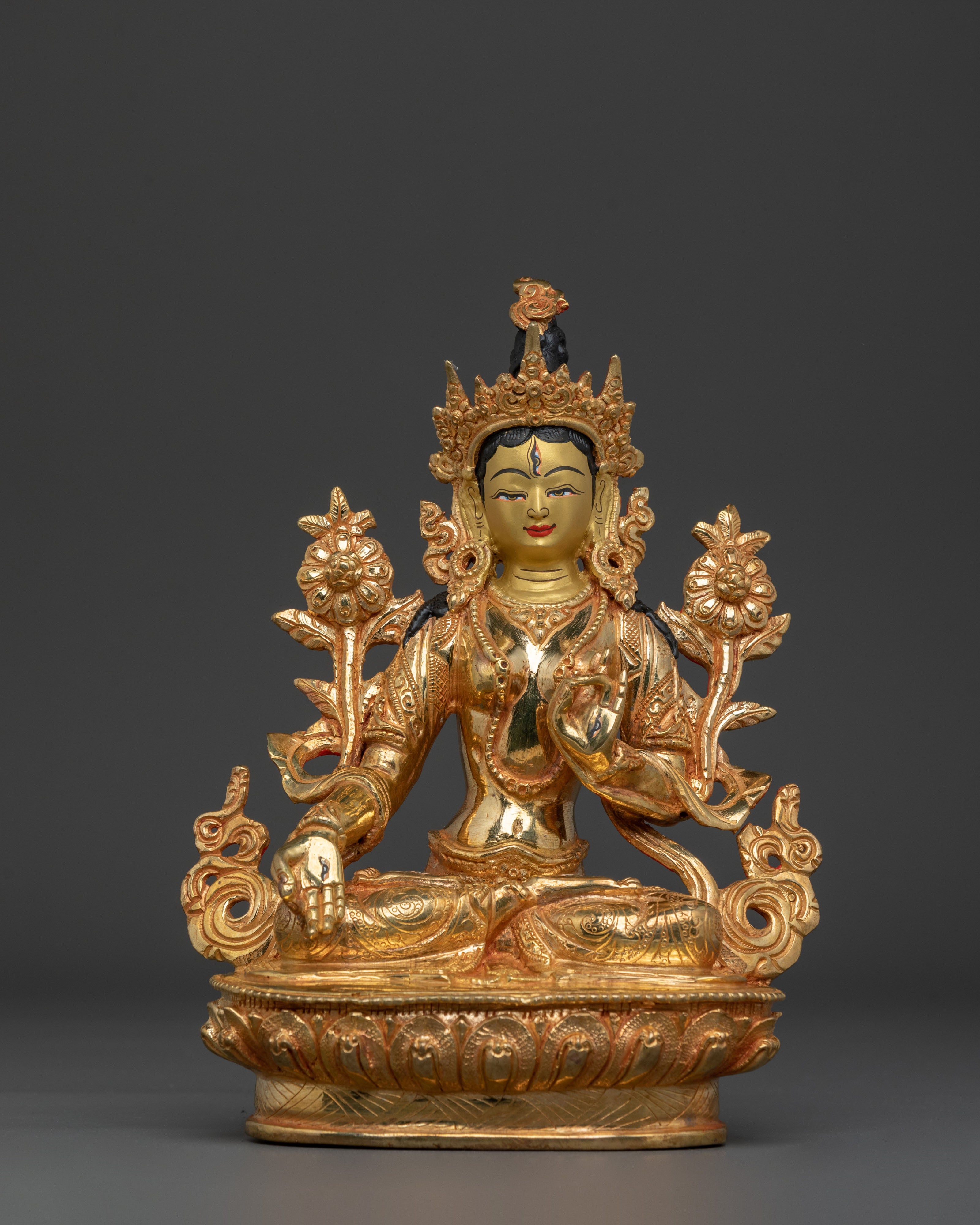 White Tara Statue 