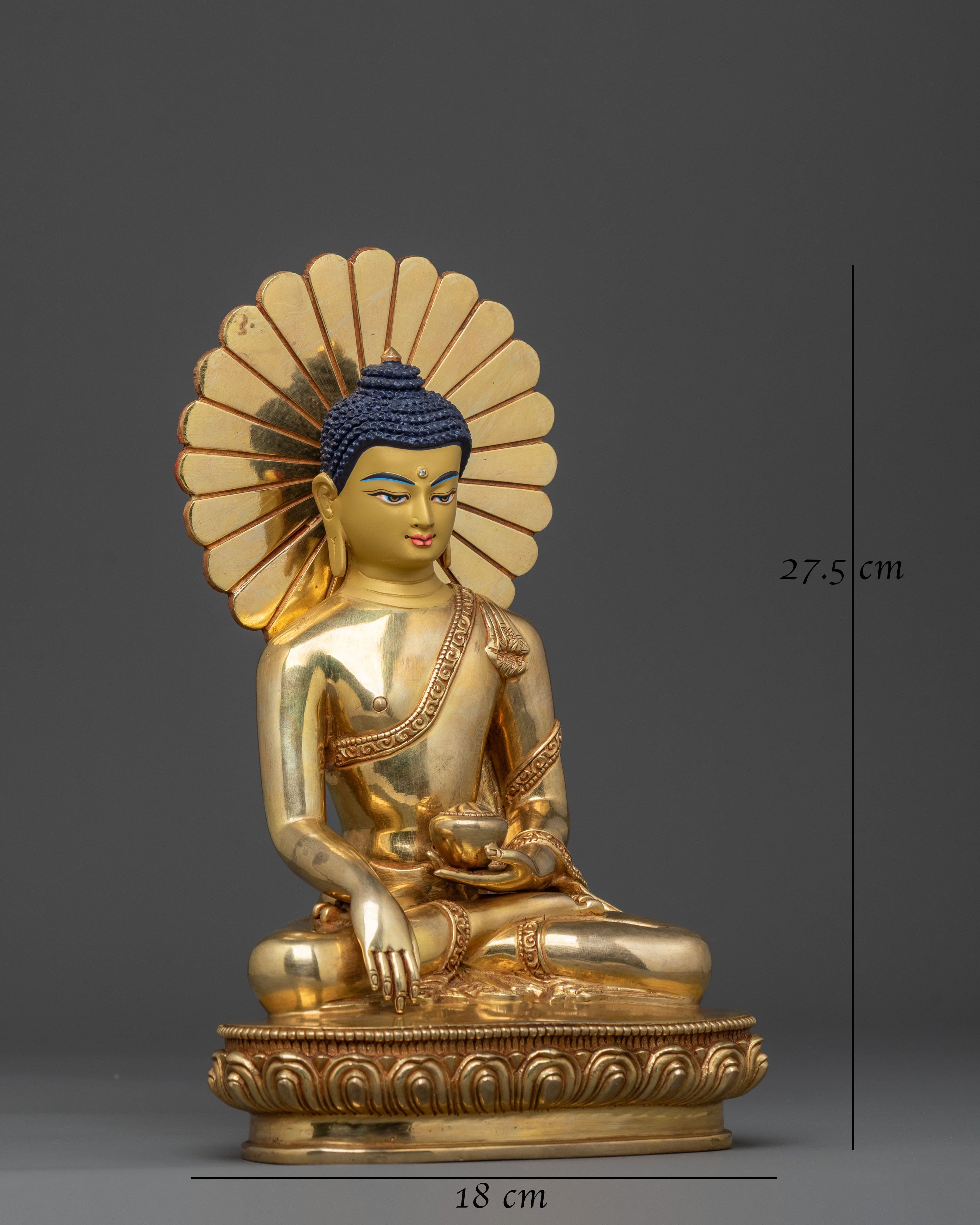 Shakyamuni Buddha Statue Radiates Enlightenment