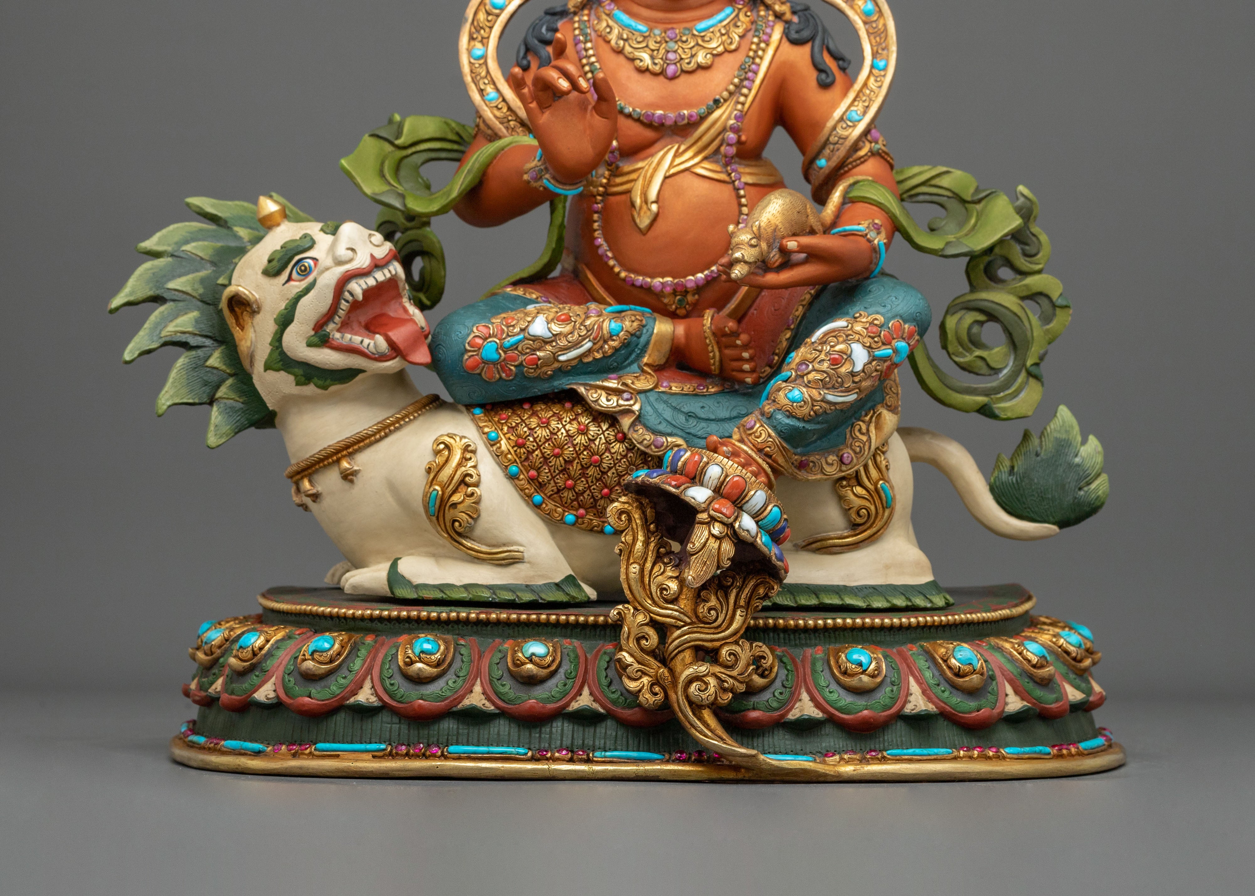 Namtoshe Statue | Handcrafted 24K Gold Gilded Deity