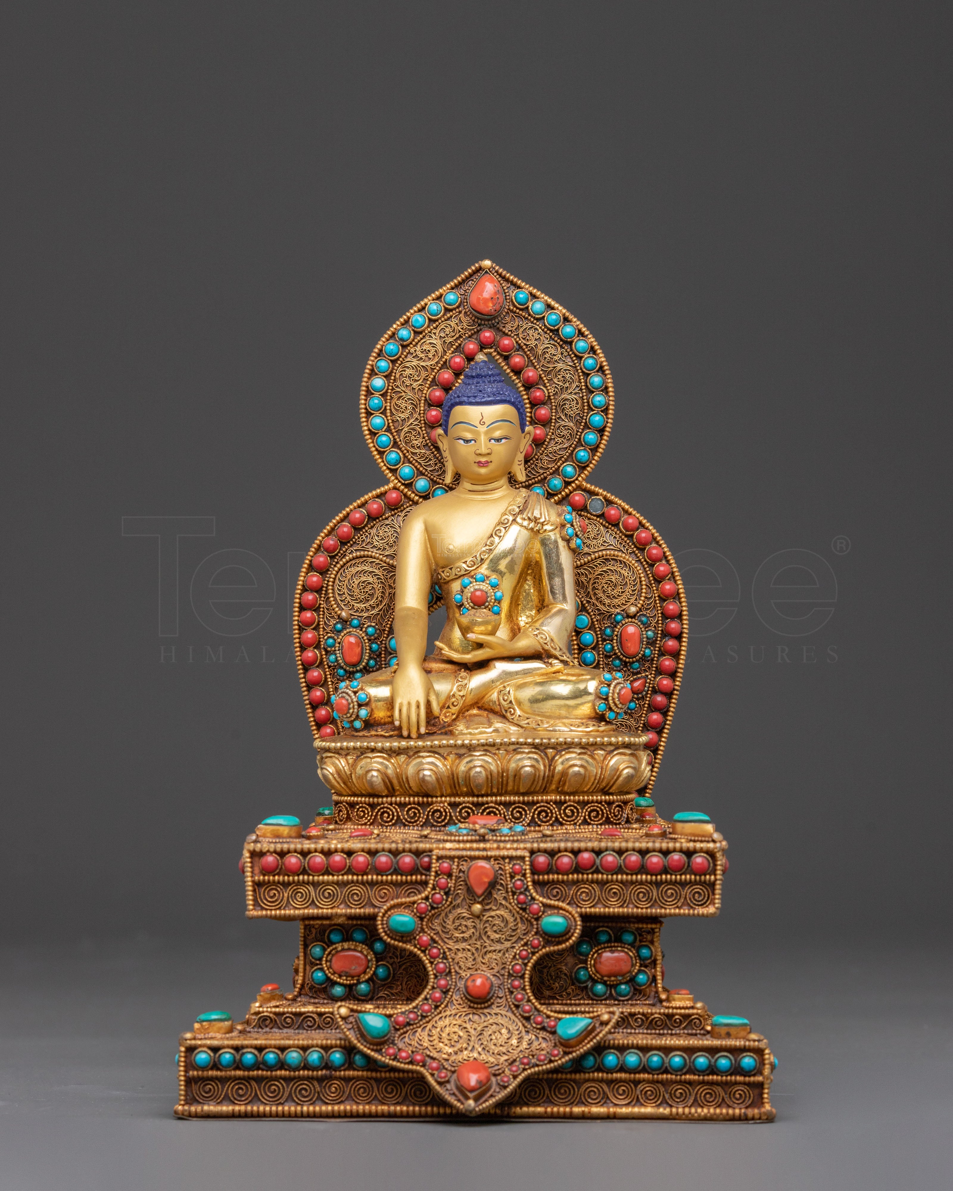 Handmade Shakyamuni Buddha Statue with Knowledge