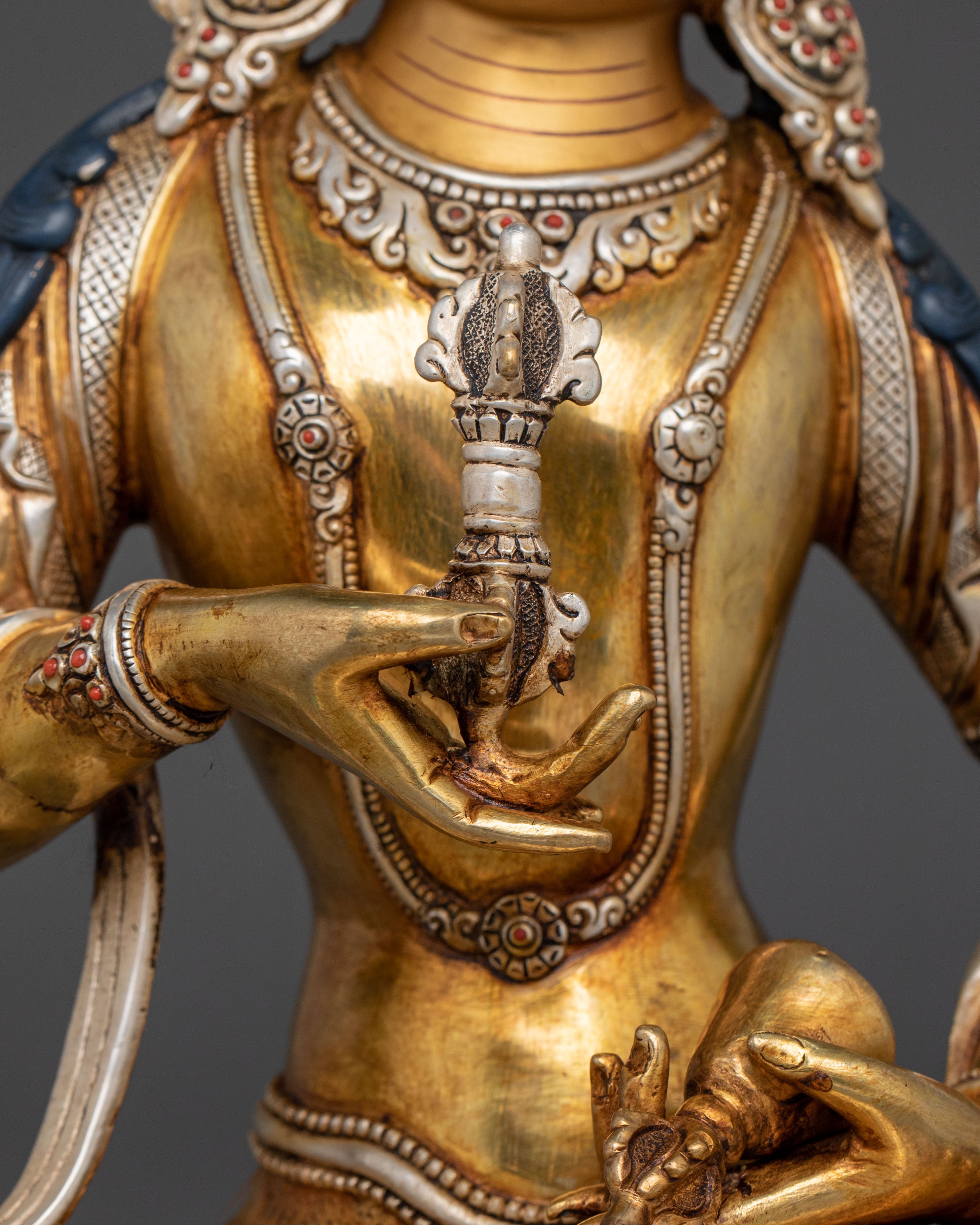 Handmade Vajrasattva Sculpture | Purification Deity