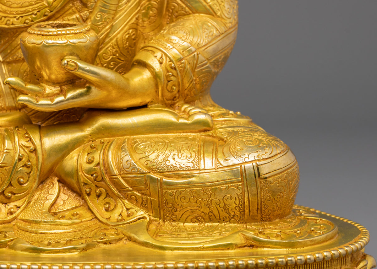 Shakyamuni Buddha Statue | Hand-Carved Buddhist Figurine