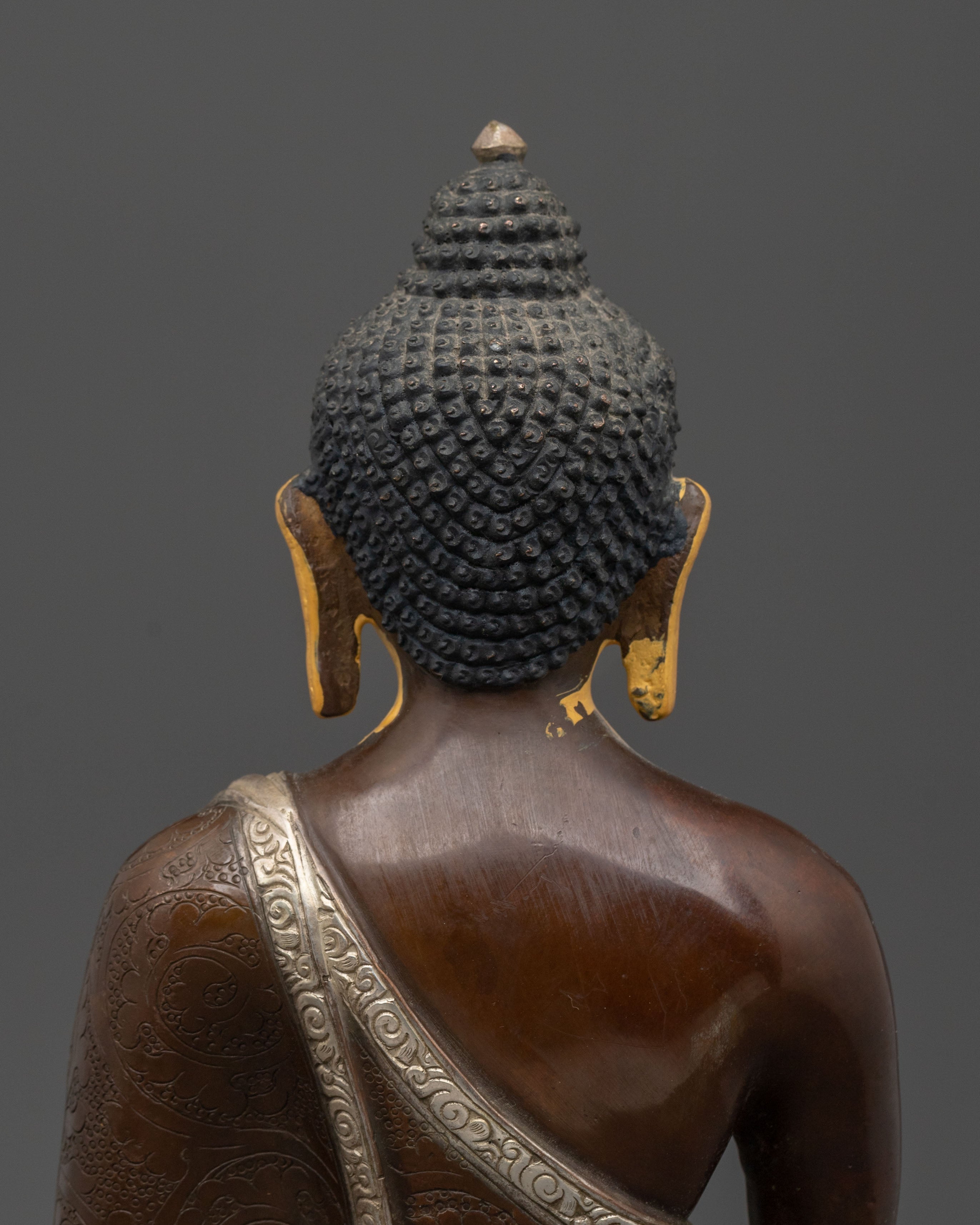 Handcrafted Shakyamuni Buddha Statue | Majestic Figurine
