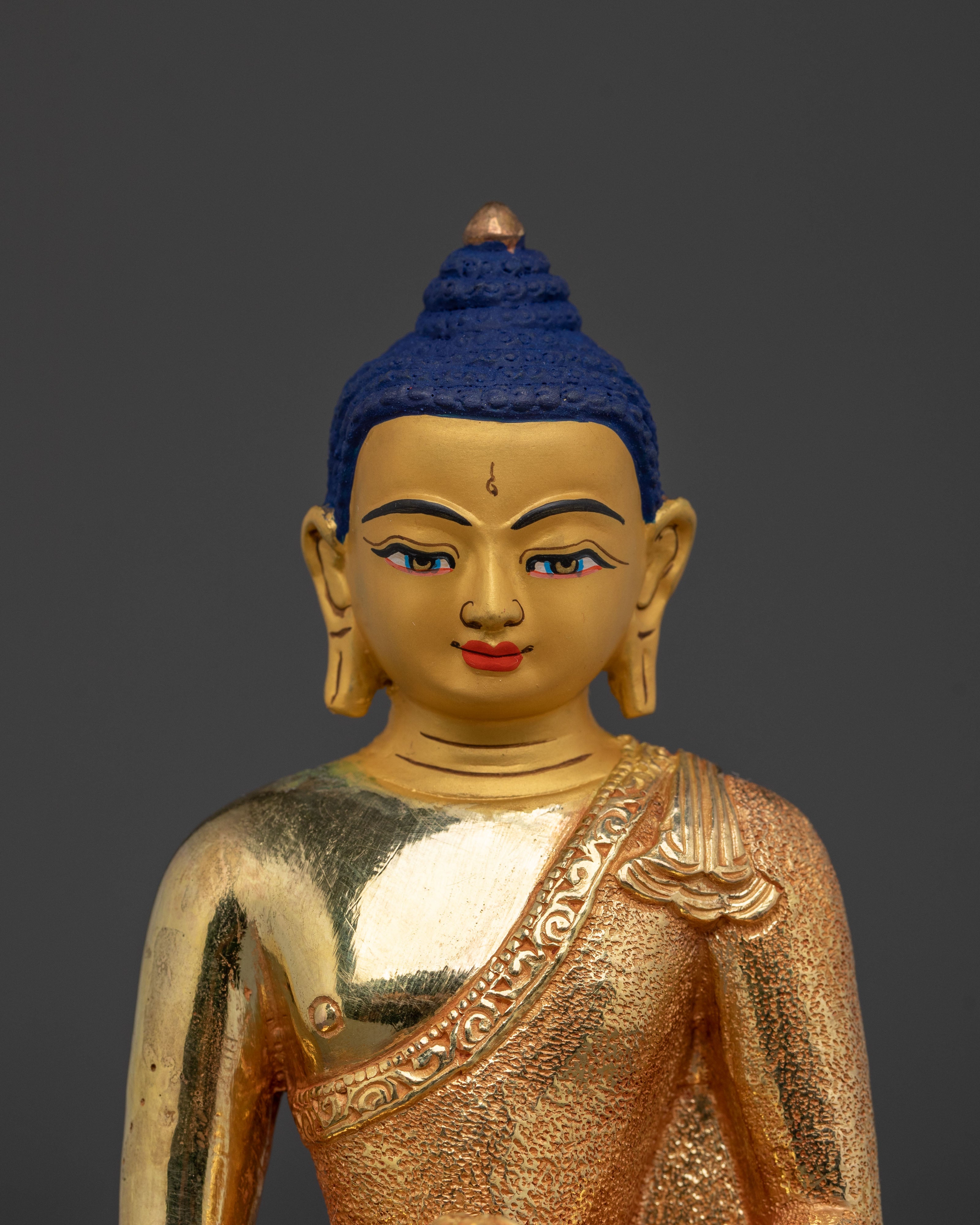 Copper Amitabha Buddha Sacred Statue | Made in Nepal