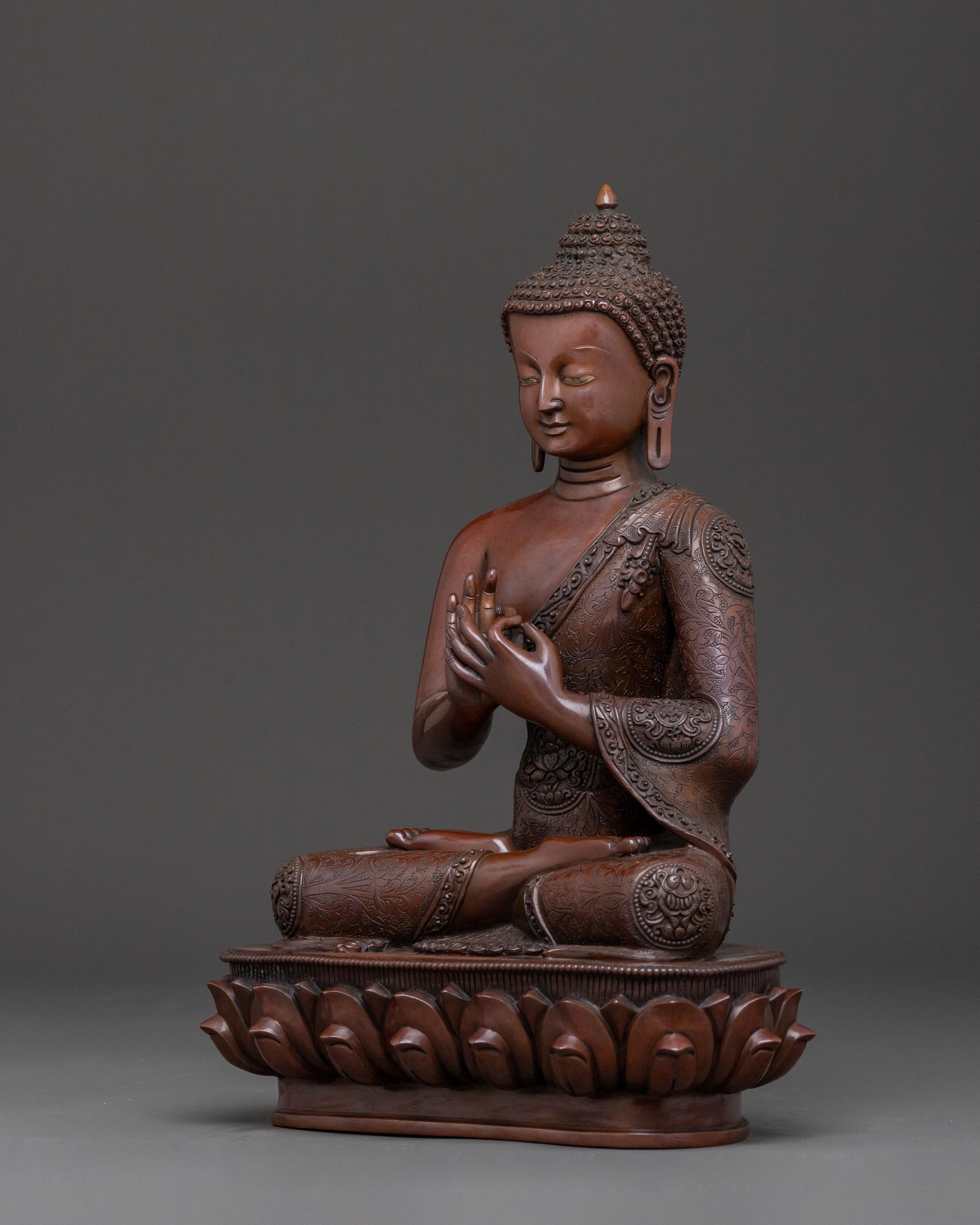 Vairocana Buddha Statue | Meditation Altar Decor
