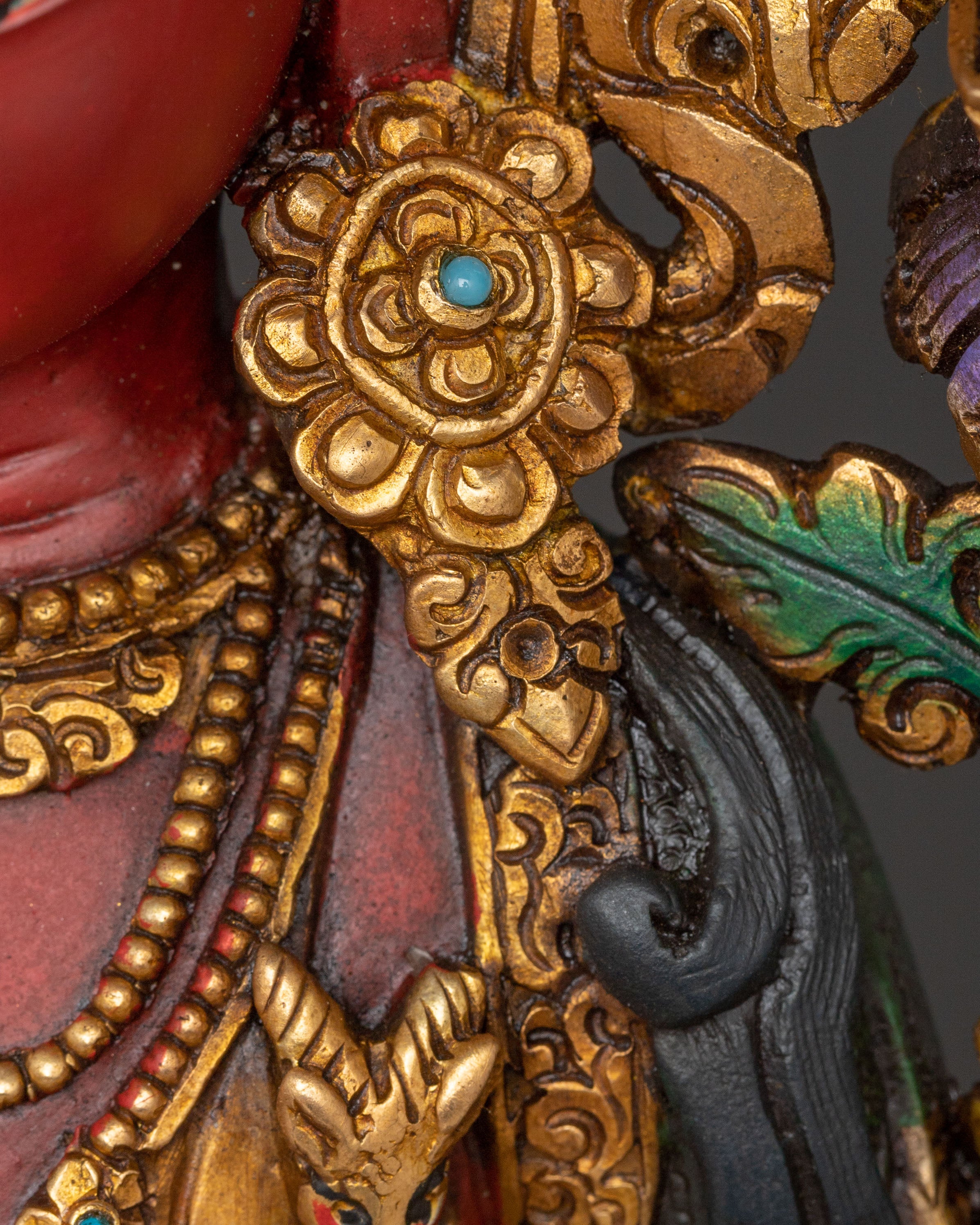 Simhanada Lokeshvara and Lokeshwor Statue Set | Symbol of Fearless Wisdom