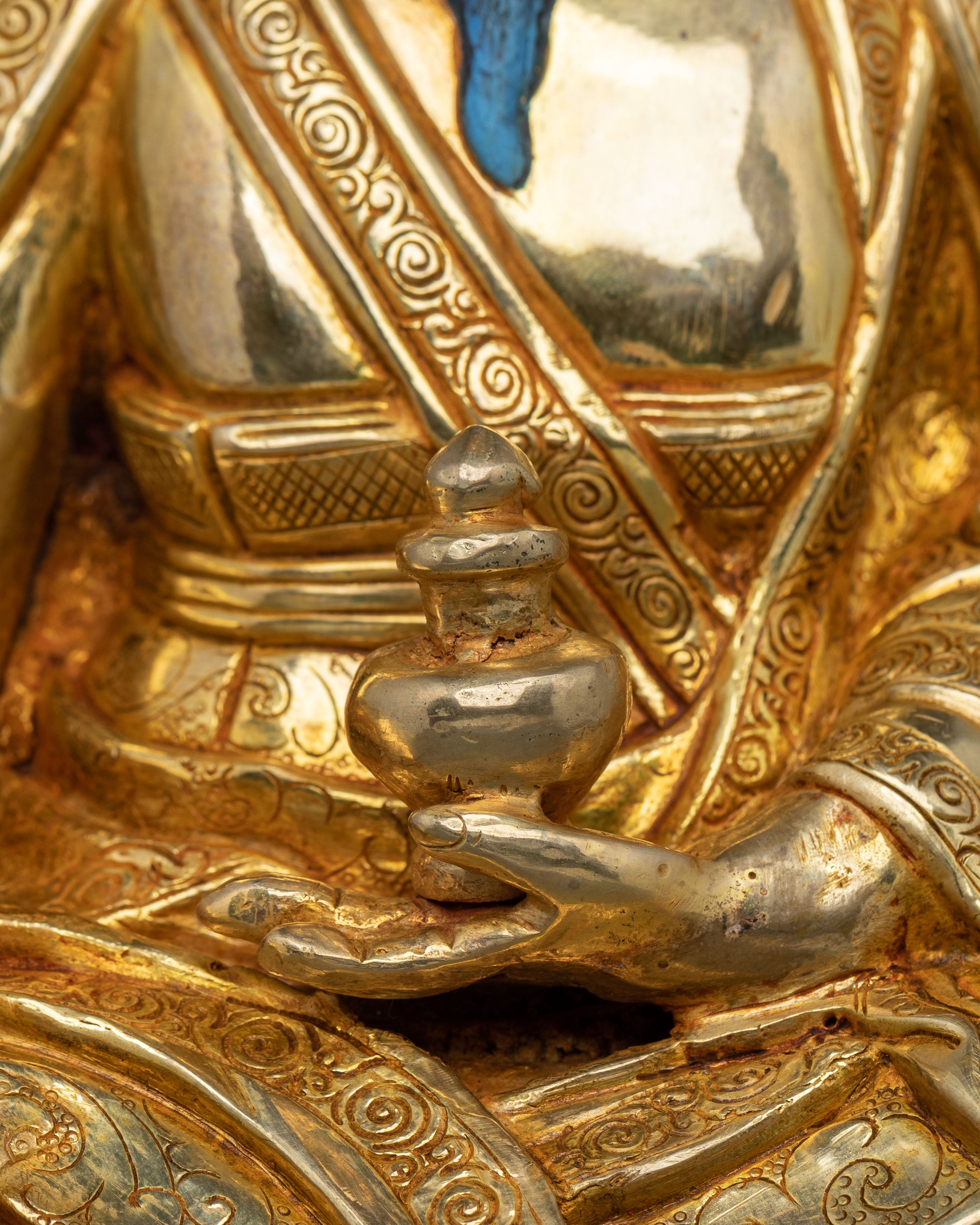 Guru Shapdum Sacred Statue | Spiritual Decor