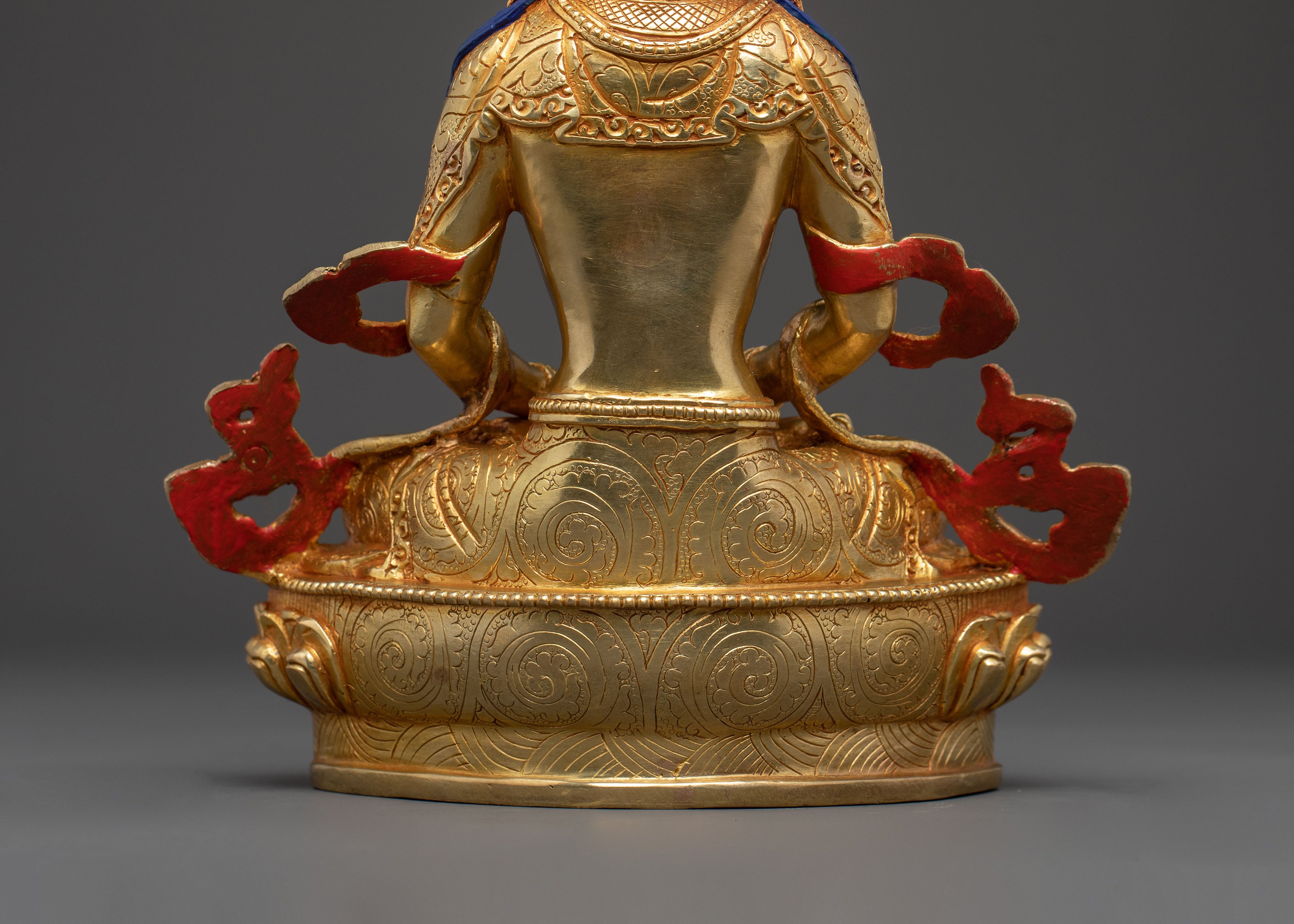 Handcrafted Longevity Buddha Amitayus Statue