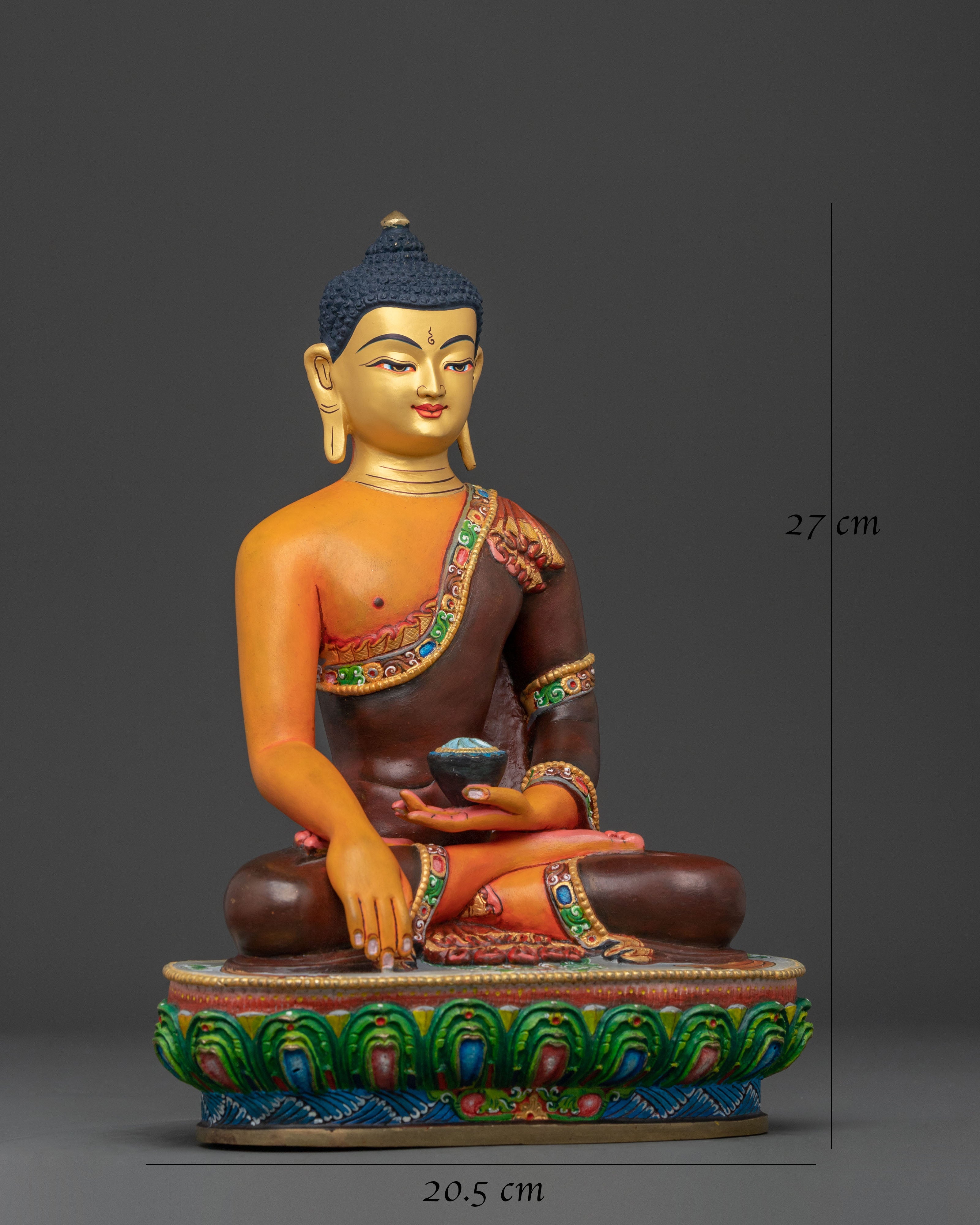 Handcrafted Shakyamuni Buddha Statue | Home Decor