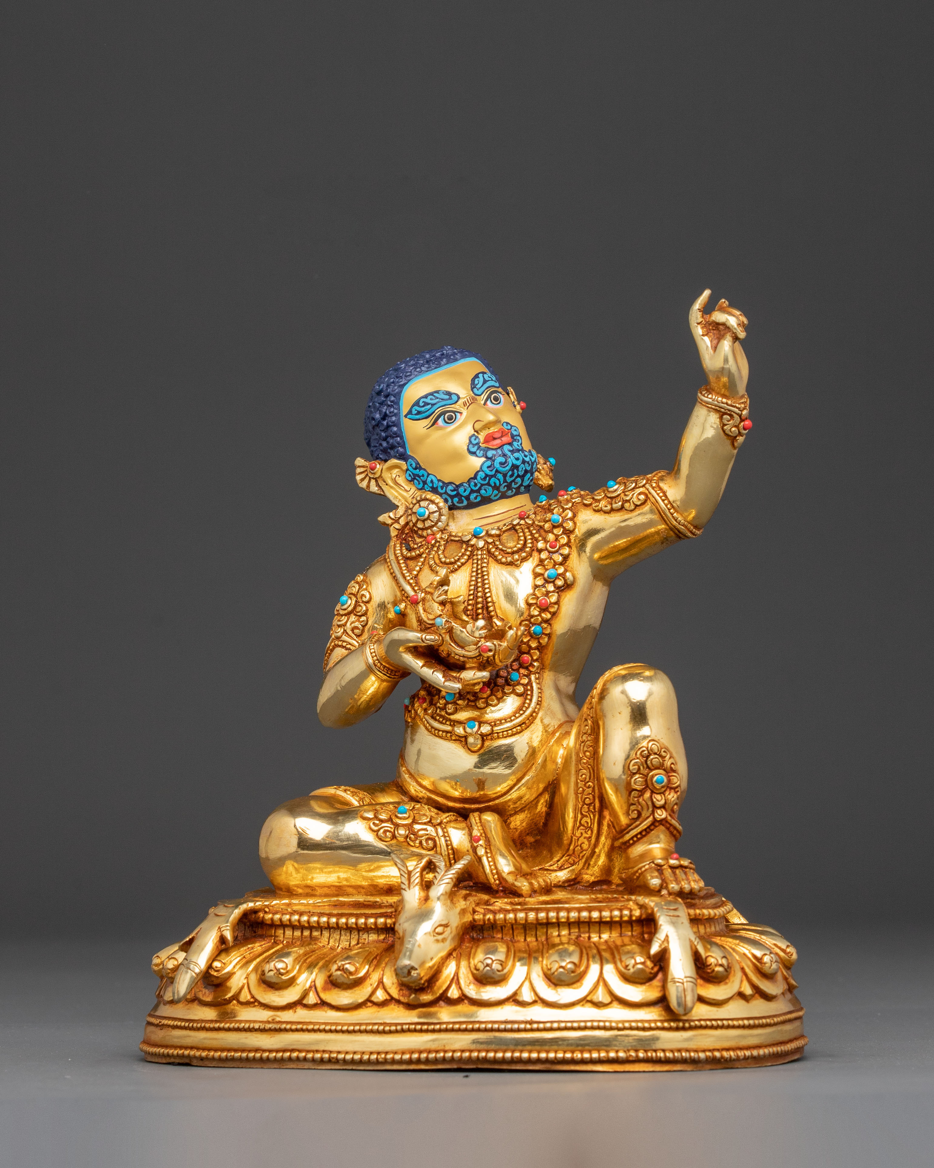 Buddhist Master Virupa Statue