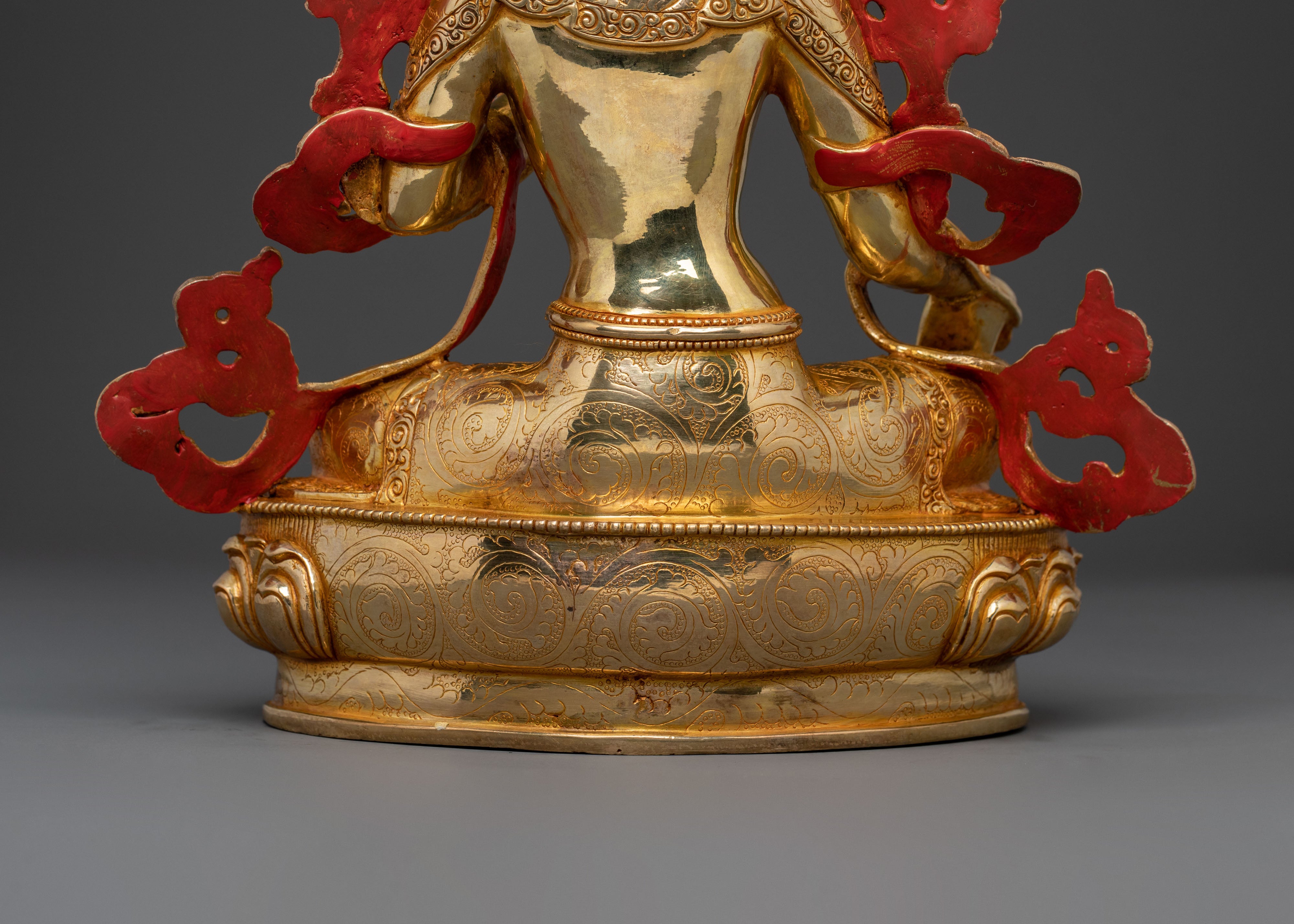 Green Tara Statue for Swift Protection | Tibetan Buddhist Art