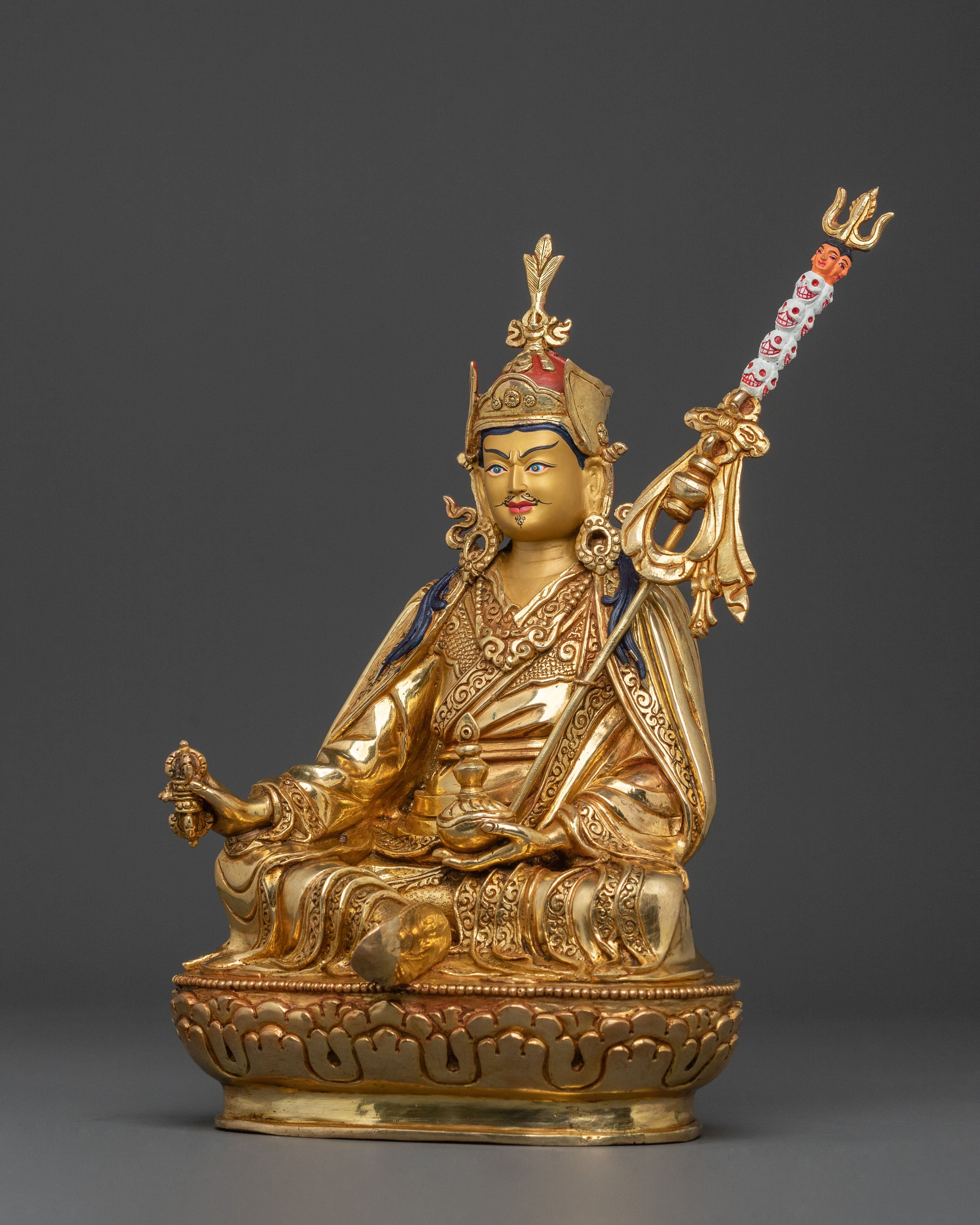 Padmasambhava Golden Statue | Spiritual Master