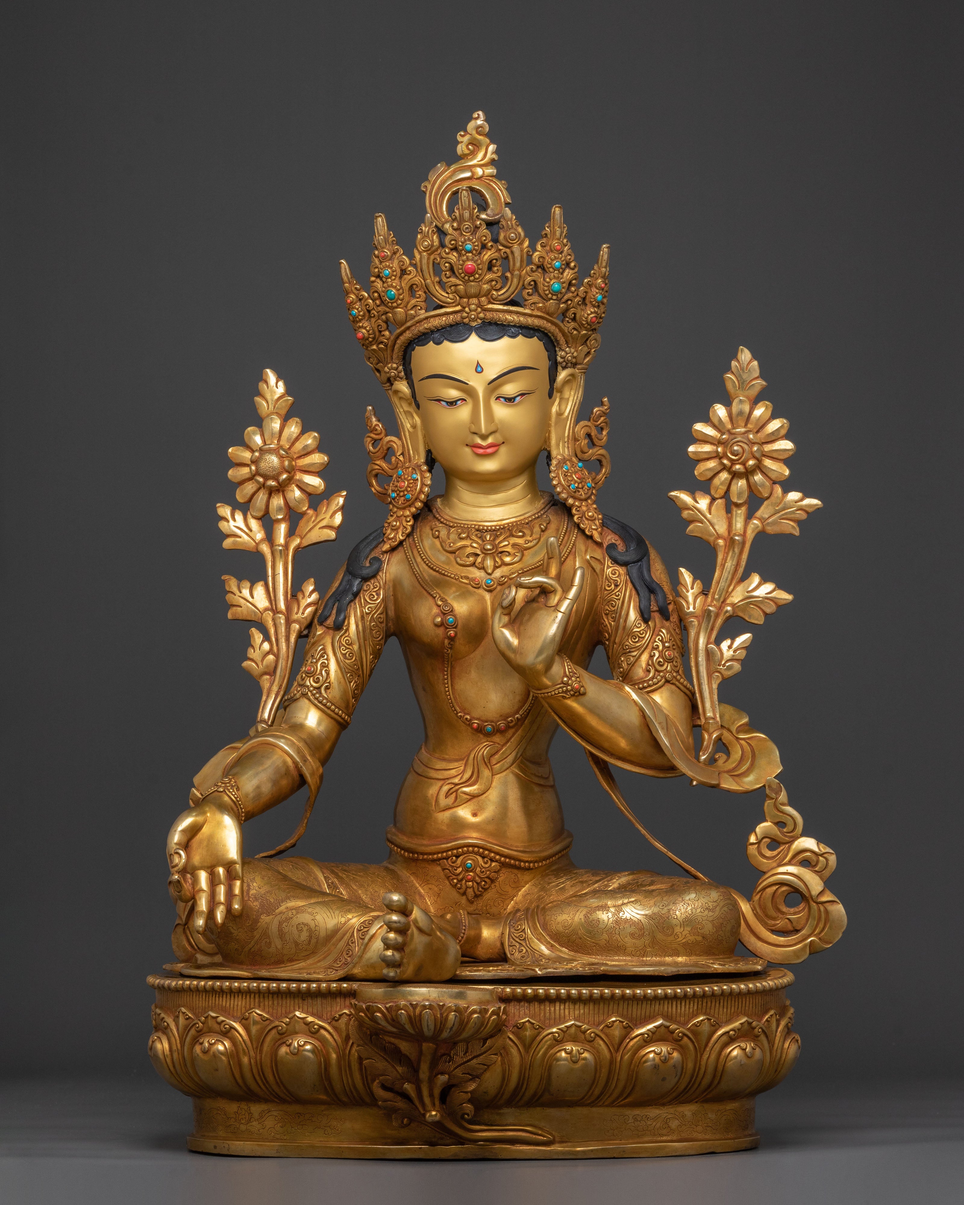 Green Tara Statue 