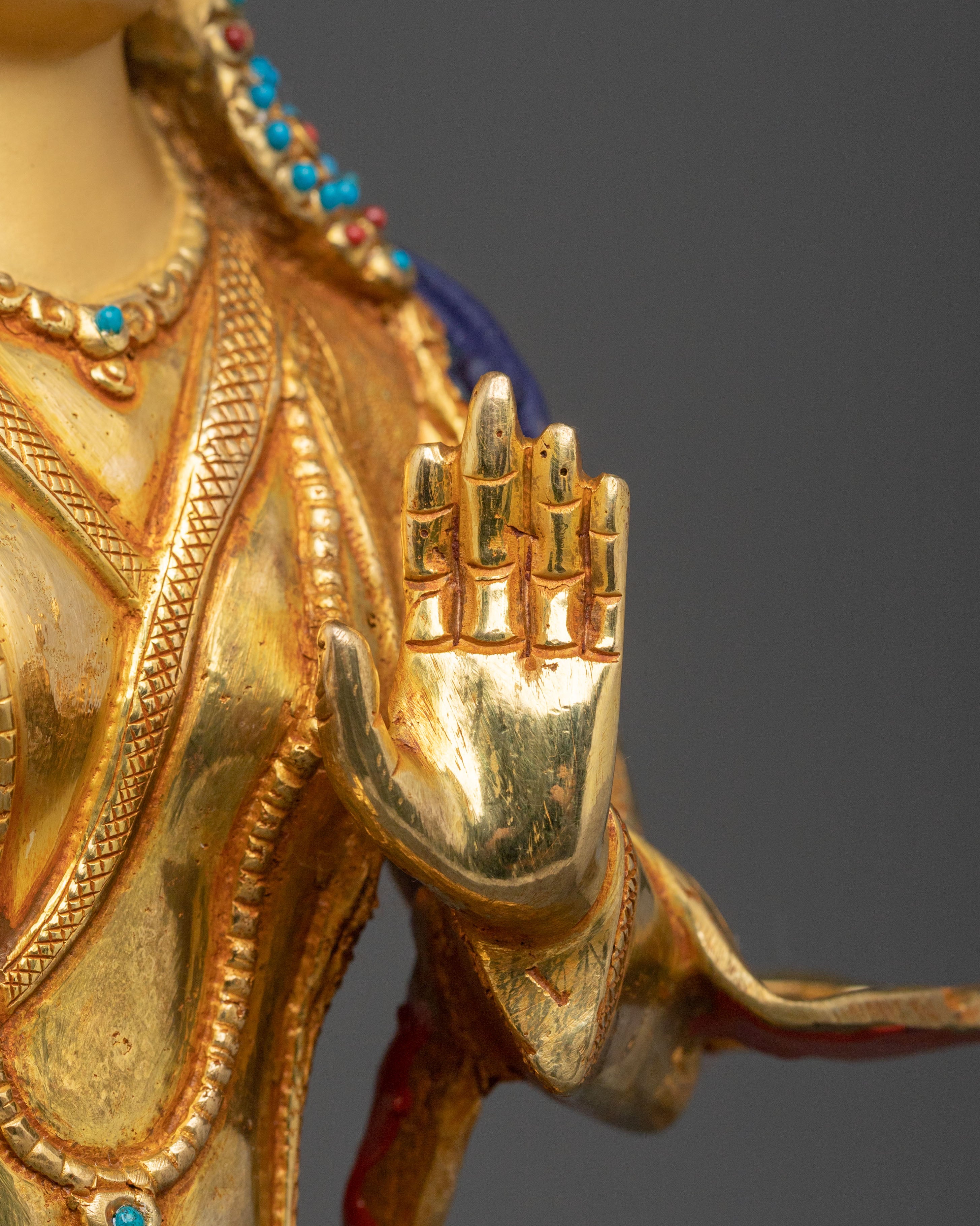 Yeshe Tsogyal and Mandarva Statue Set | Home Decor