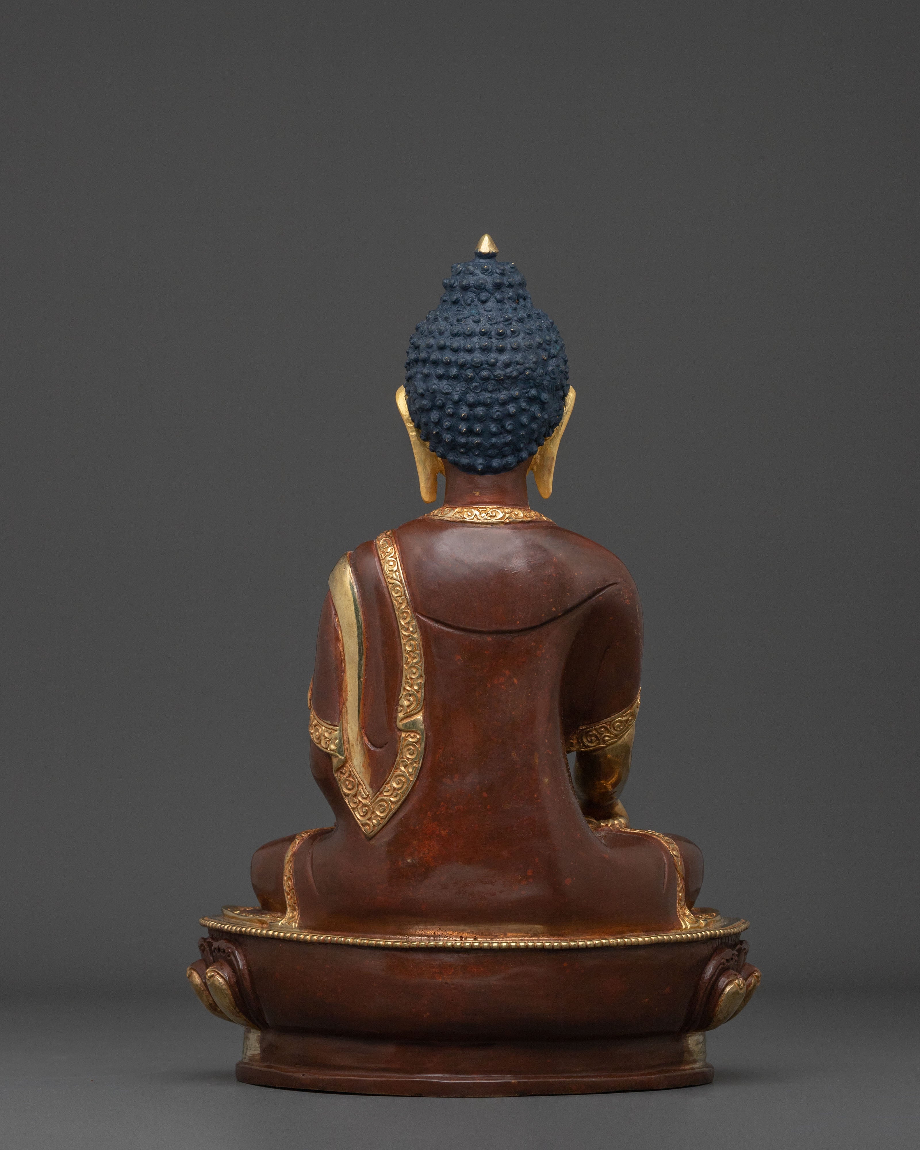 Handcrafted Shakyamuni Buddha Vajrayana Sculpture