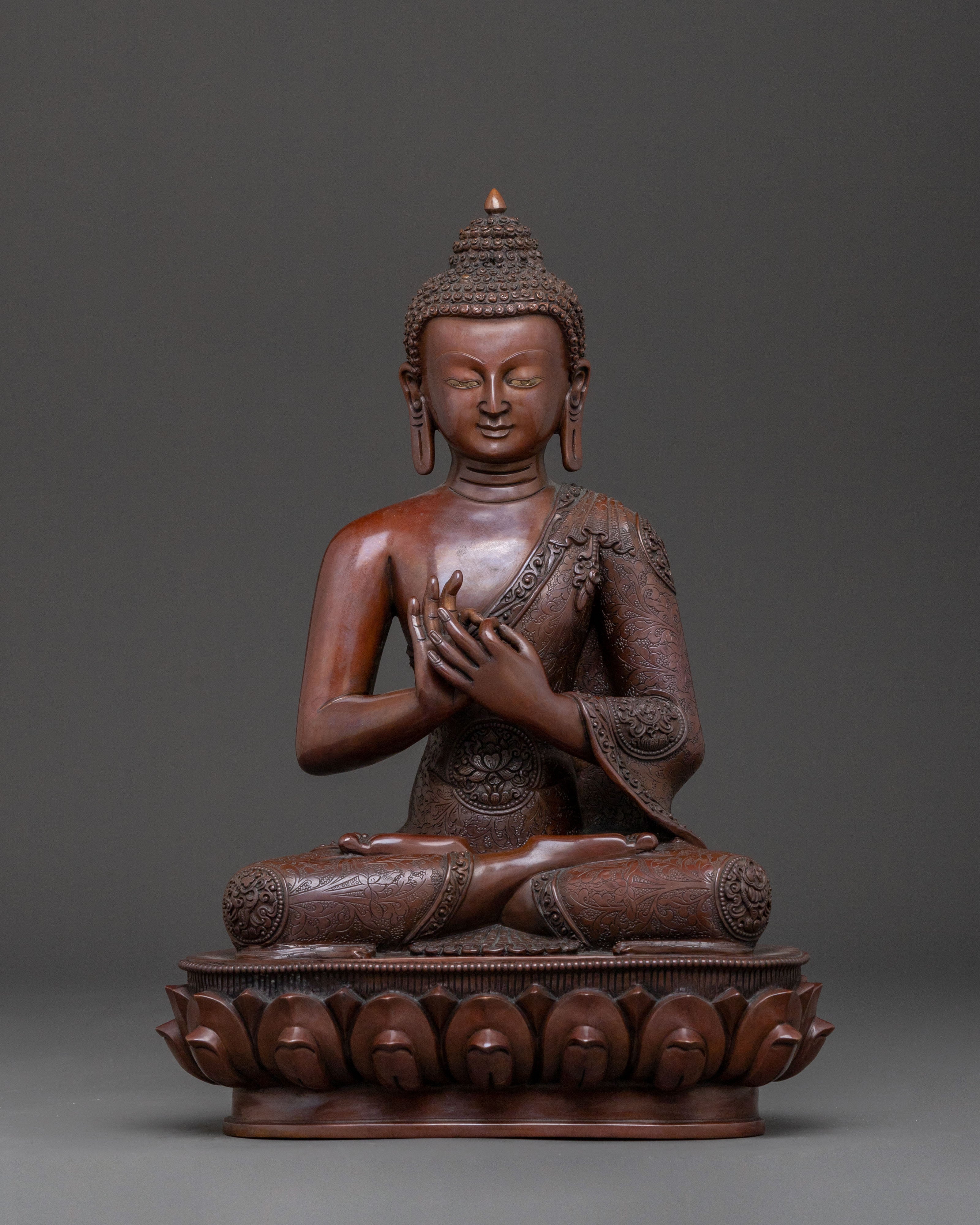 Five Dhyani Buddha Sculpture Set | Sacred Icons