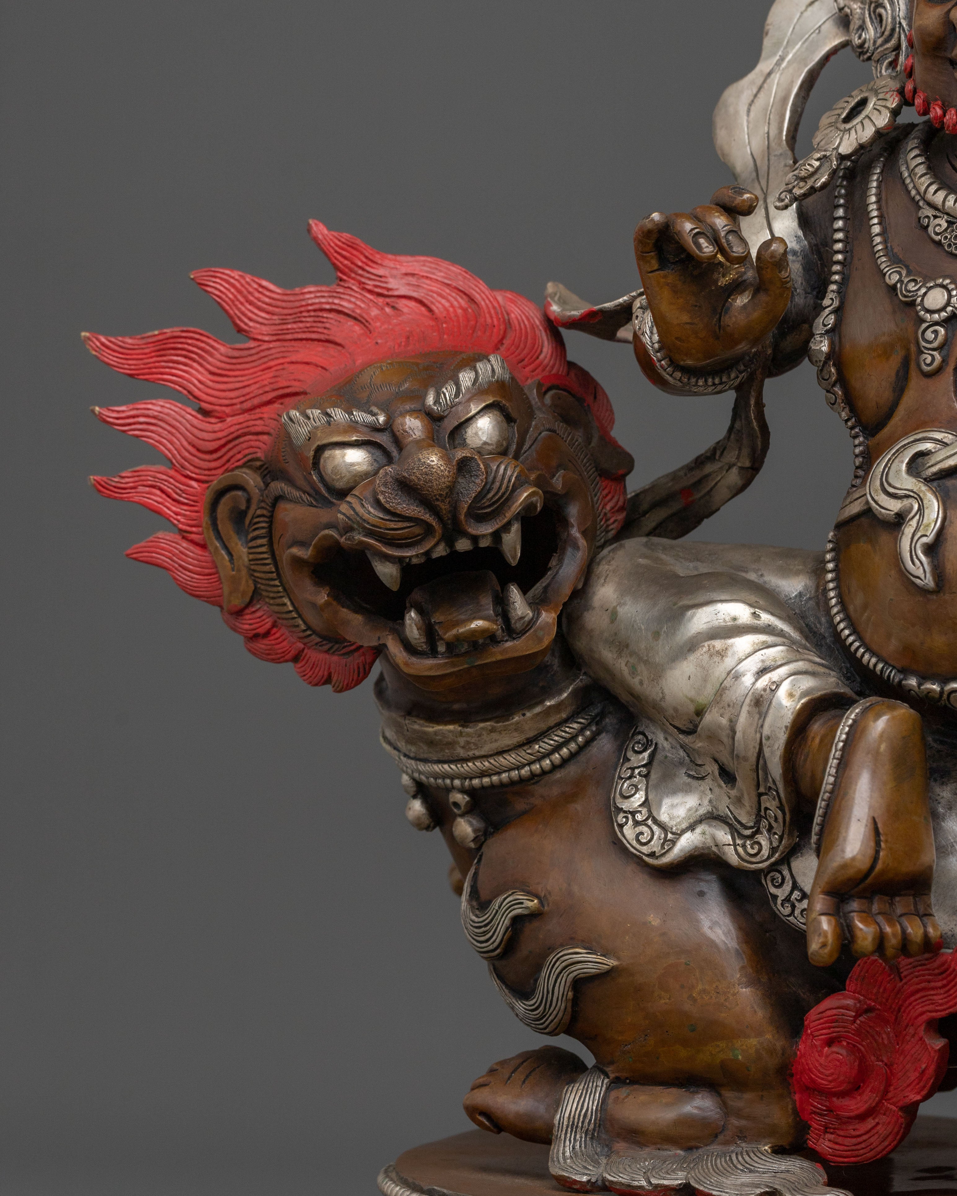 Hand-Carved Namtoshe Statue | Wealth Guardian