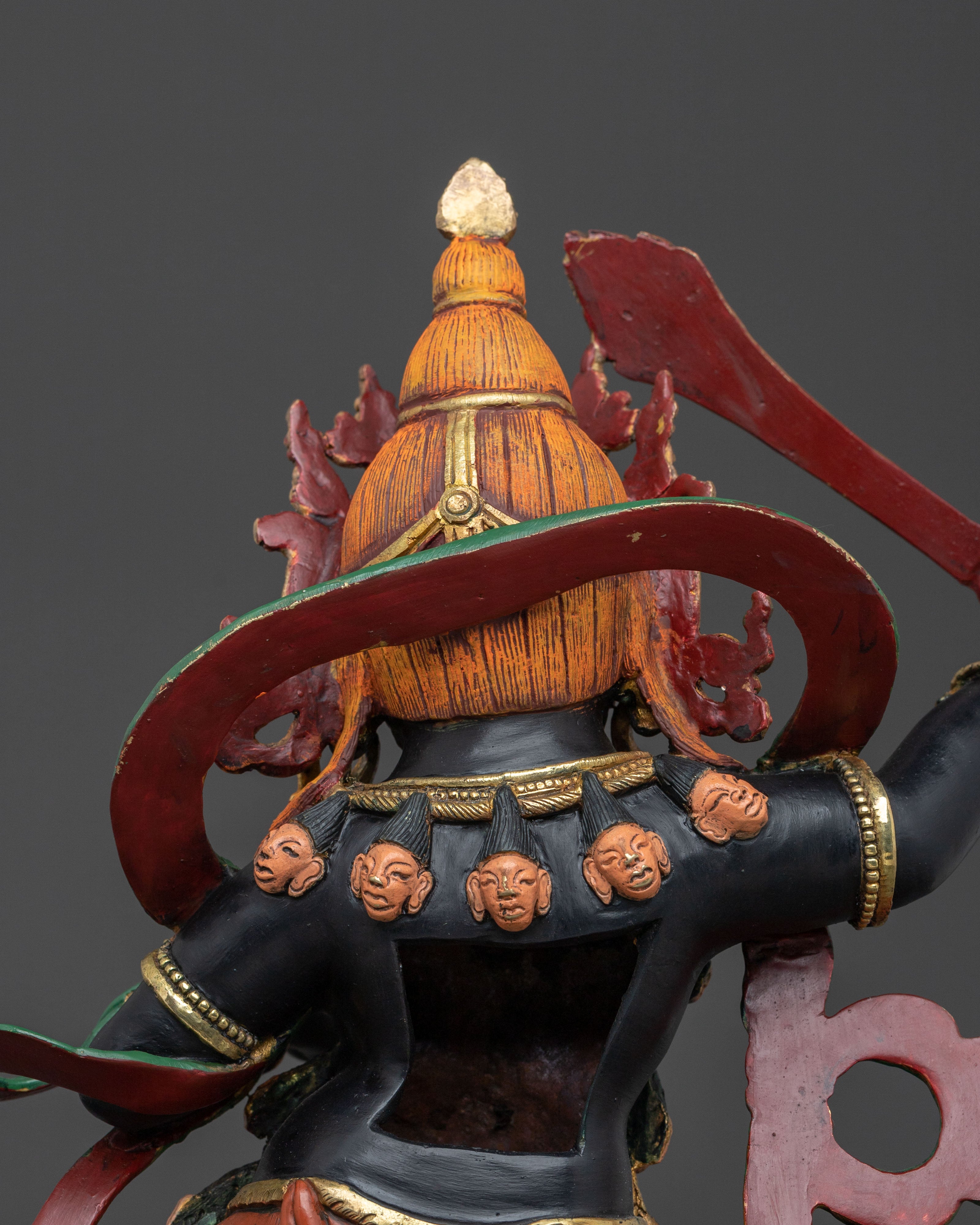 Black Manjushri Spiritual Statue | Protector of Wisdom