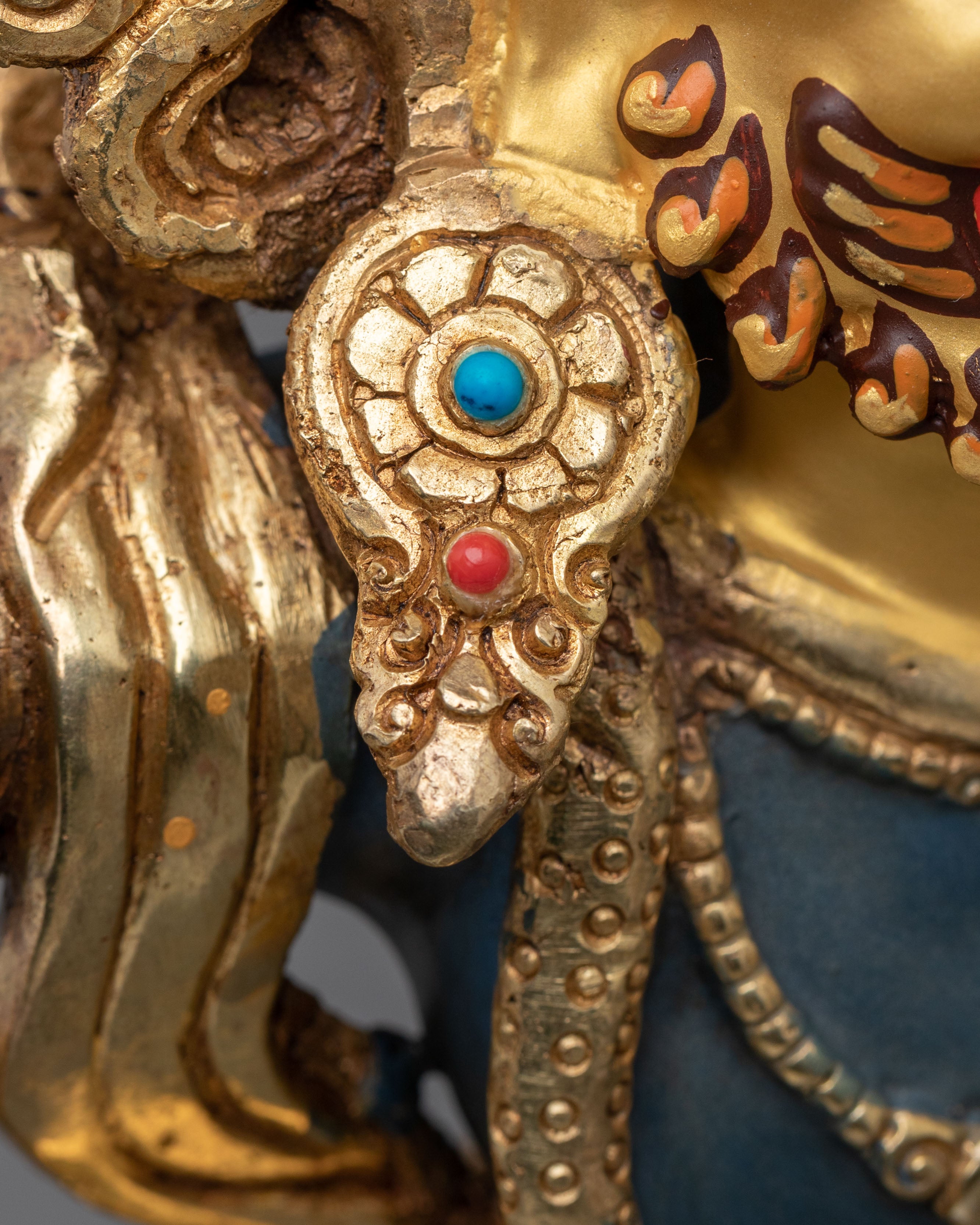 Vajrapani Dharma Protecting Bodhisattva Statue |  Buddhist Sculpture