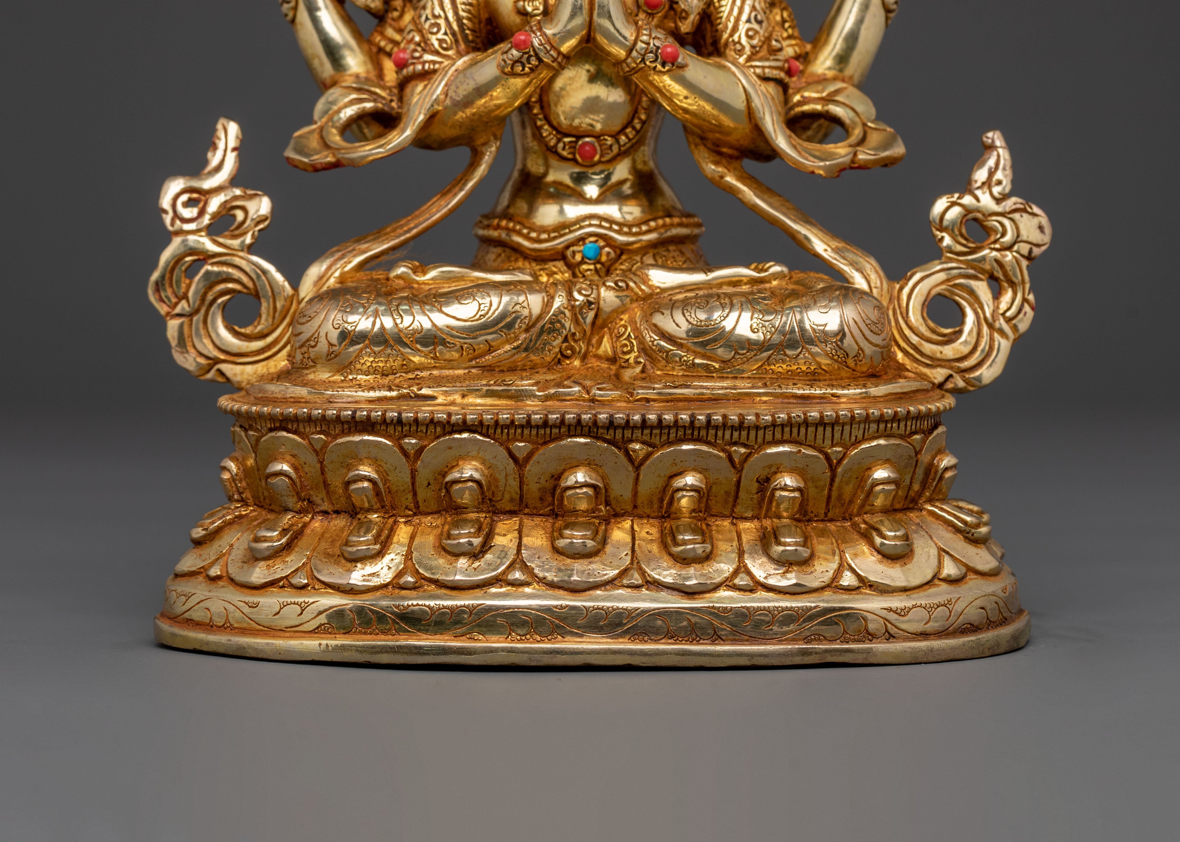 Protector Chenrezig Statue | Avalokiteshvara Figurine