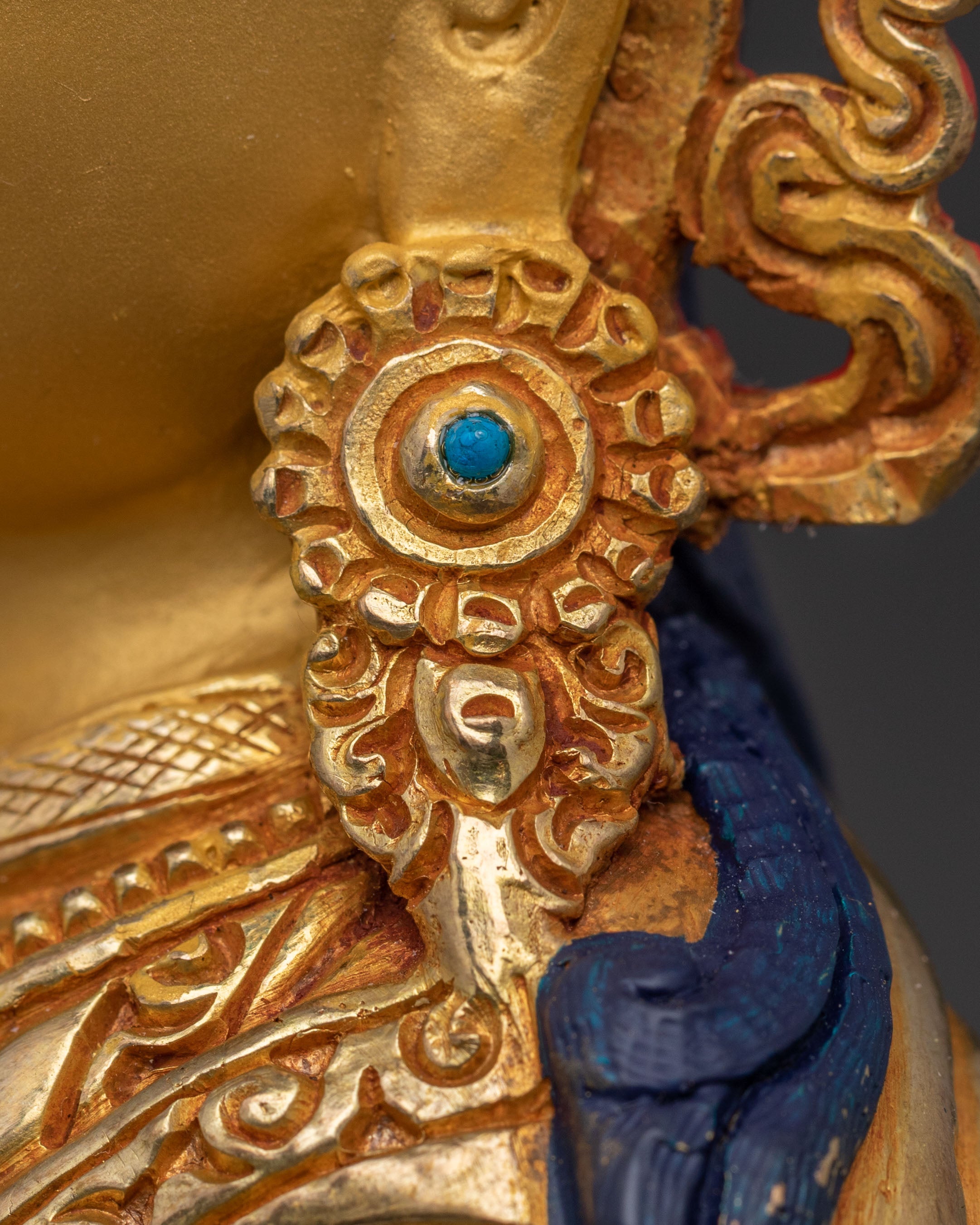 Guru Rinpoche Sacred Statue | Meditation Altar Decor