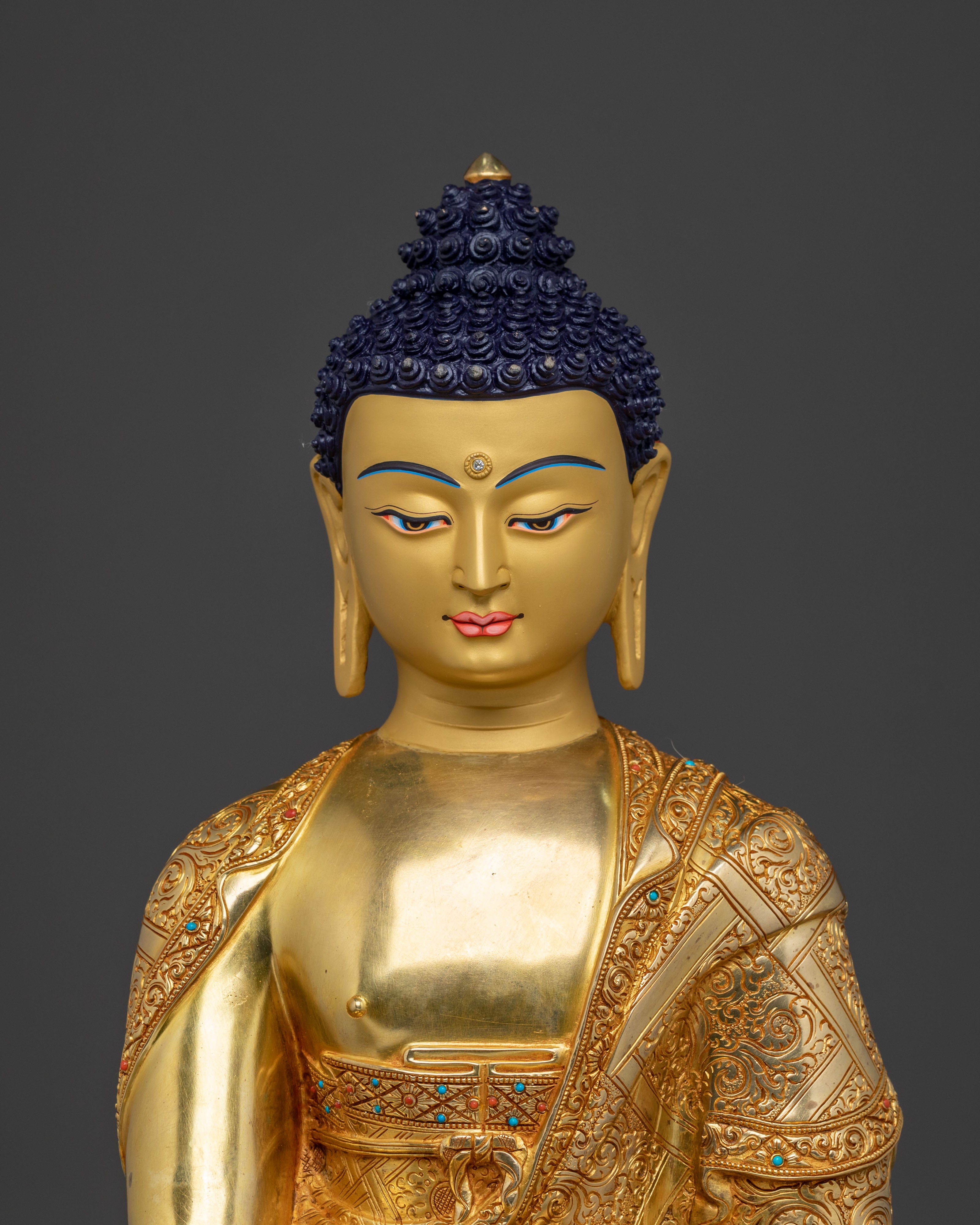 Handmade Shakyamuni Buddha Figurine | Home Decor