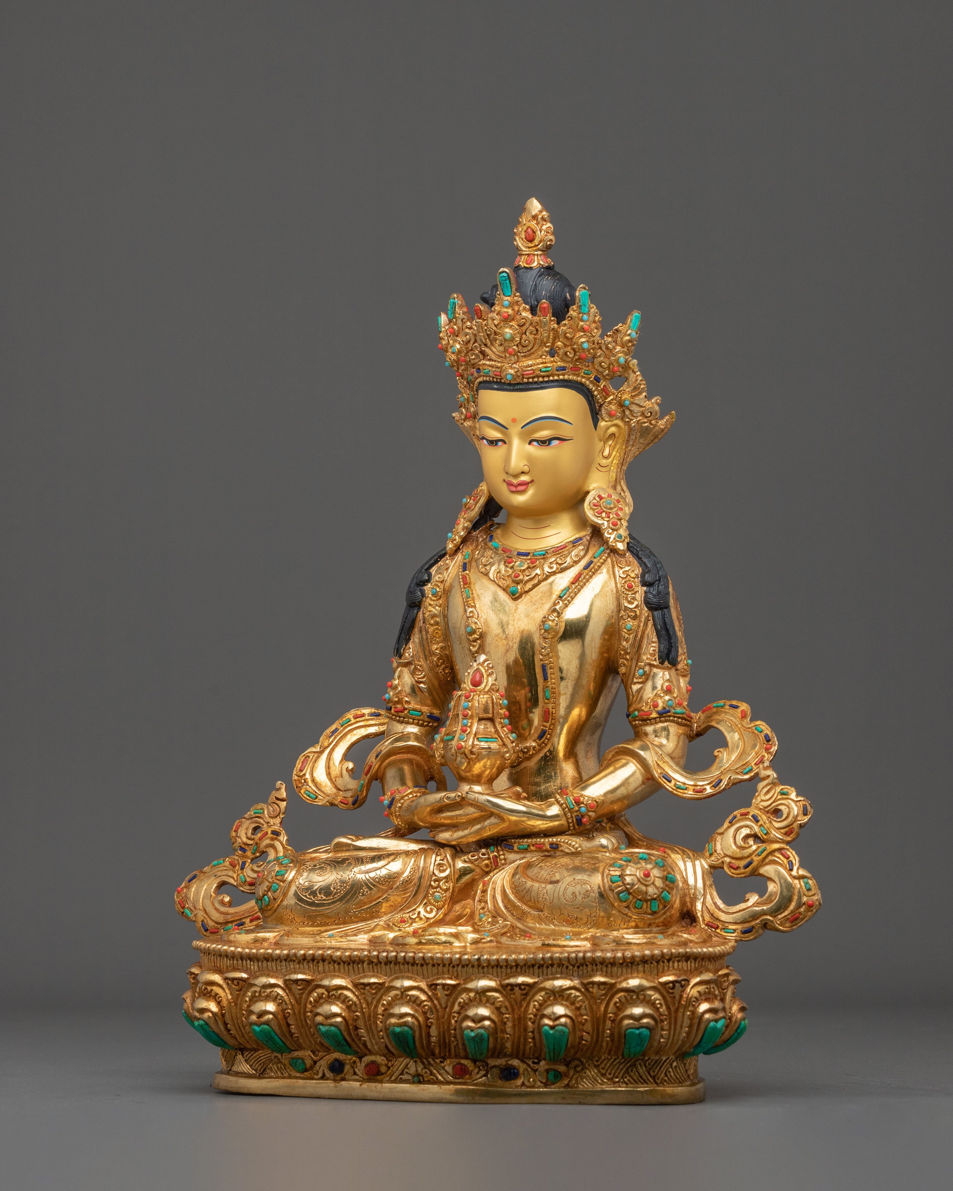 Amitayus Vajrayana Sacred Figure: Buddha of Longevity