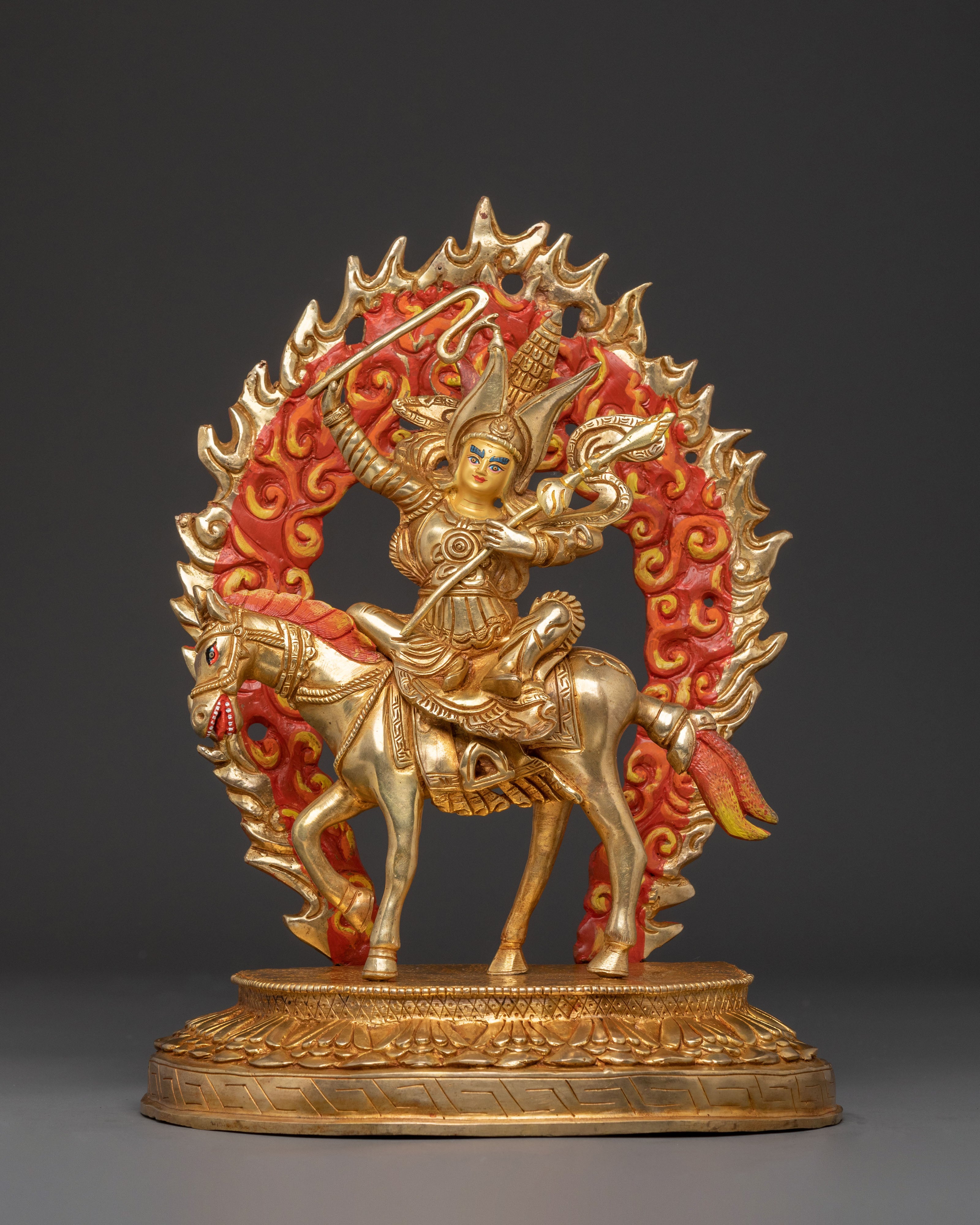King Gesar Spiritual Protection Statue