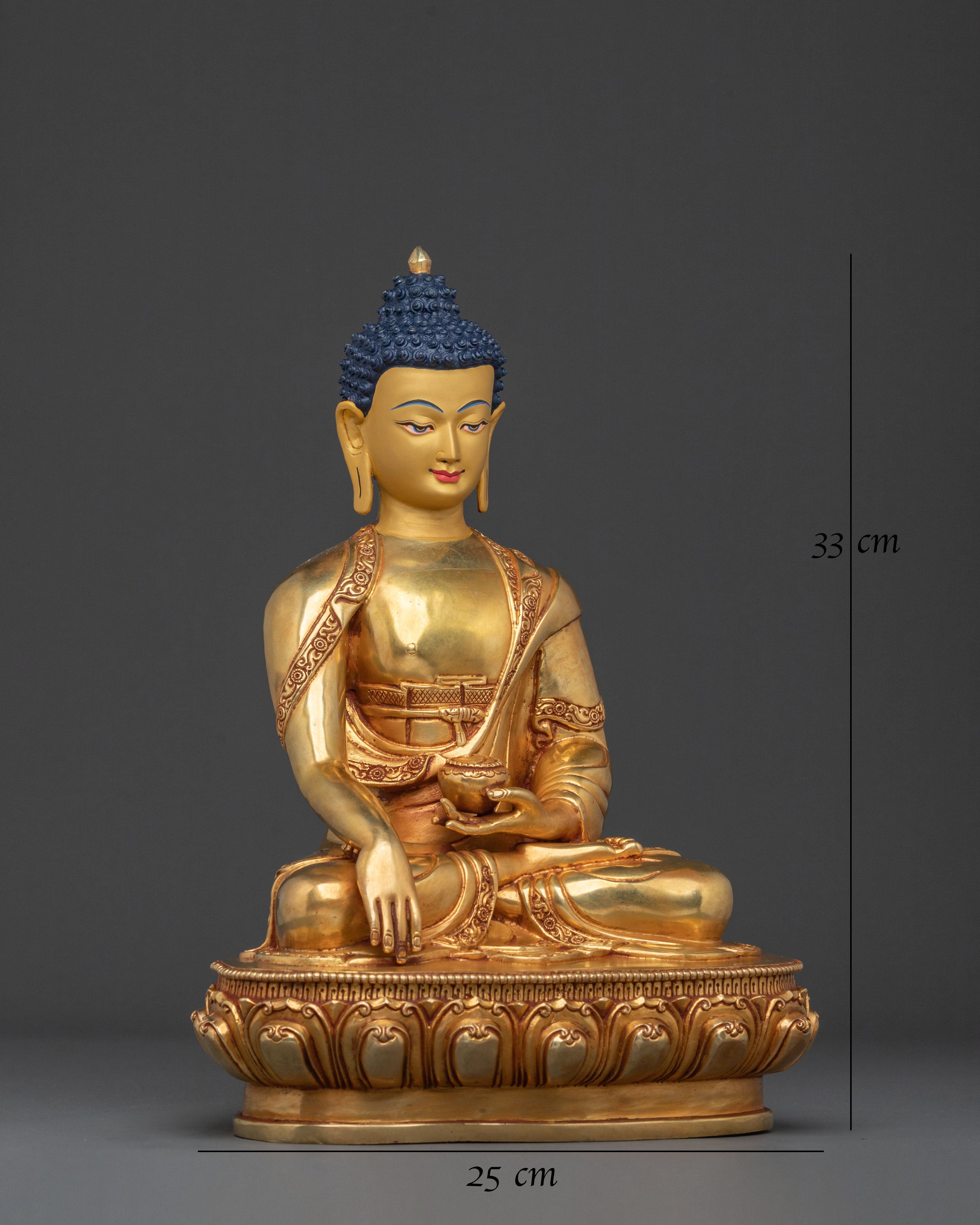 Himalayan Shakyamuni Buddha Handcrafted Sculpture