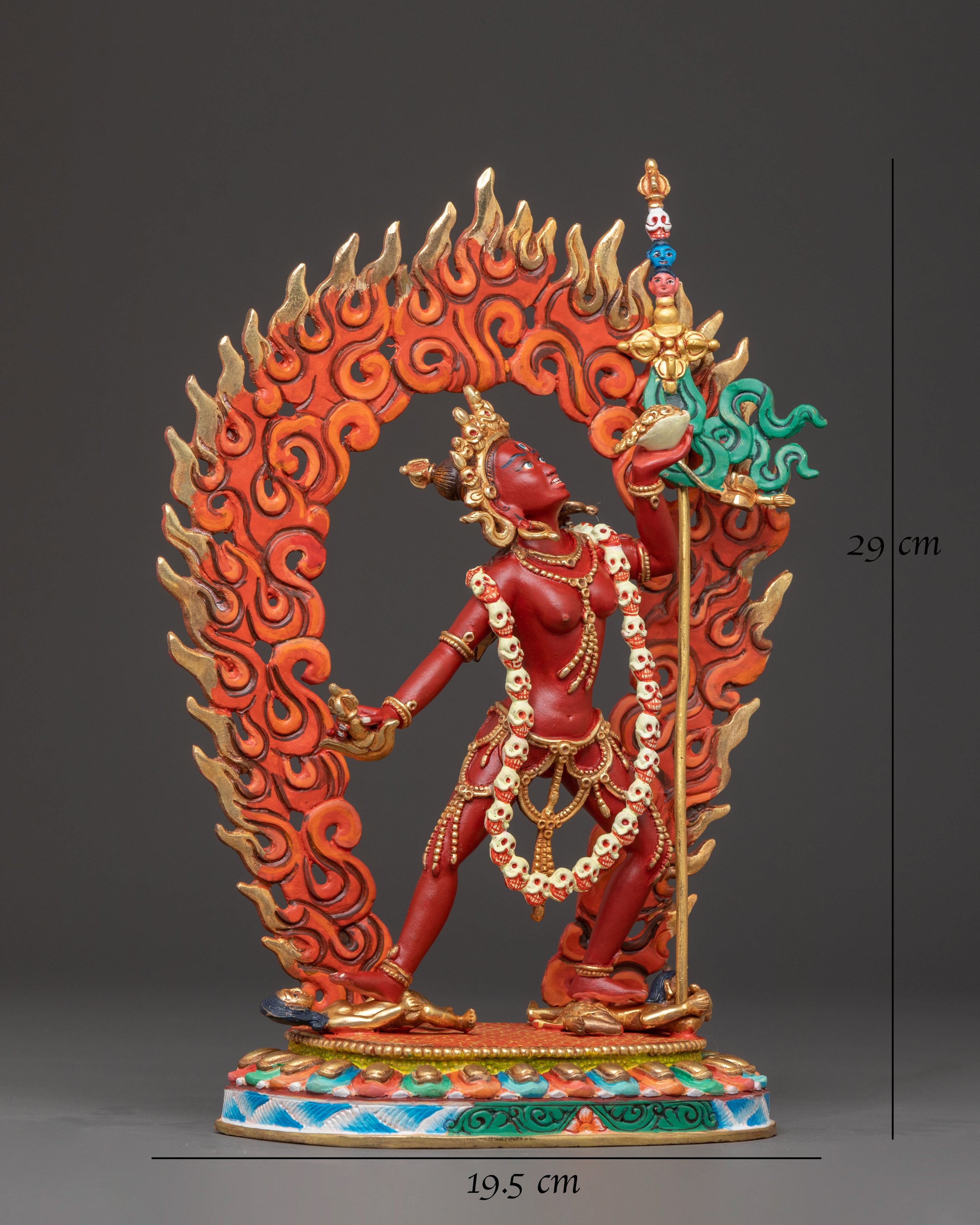 Vajrayogini Spiritual Power Statue: Buddhist Home Decor