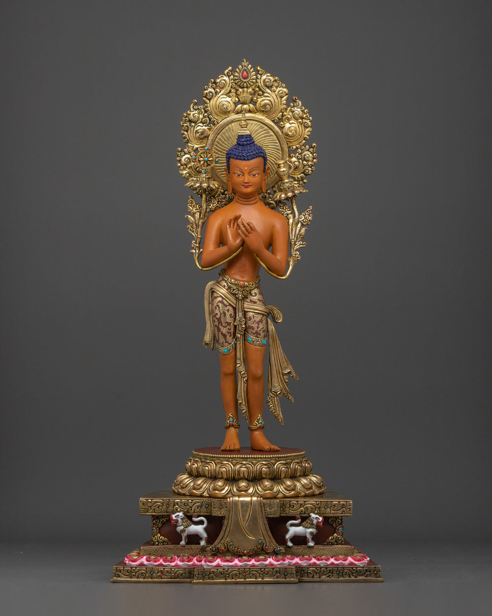 Handmade Maitreya Buddha Sculpture | Tibetan Buddhist Statue