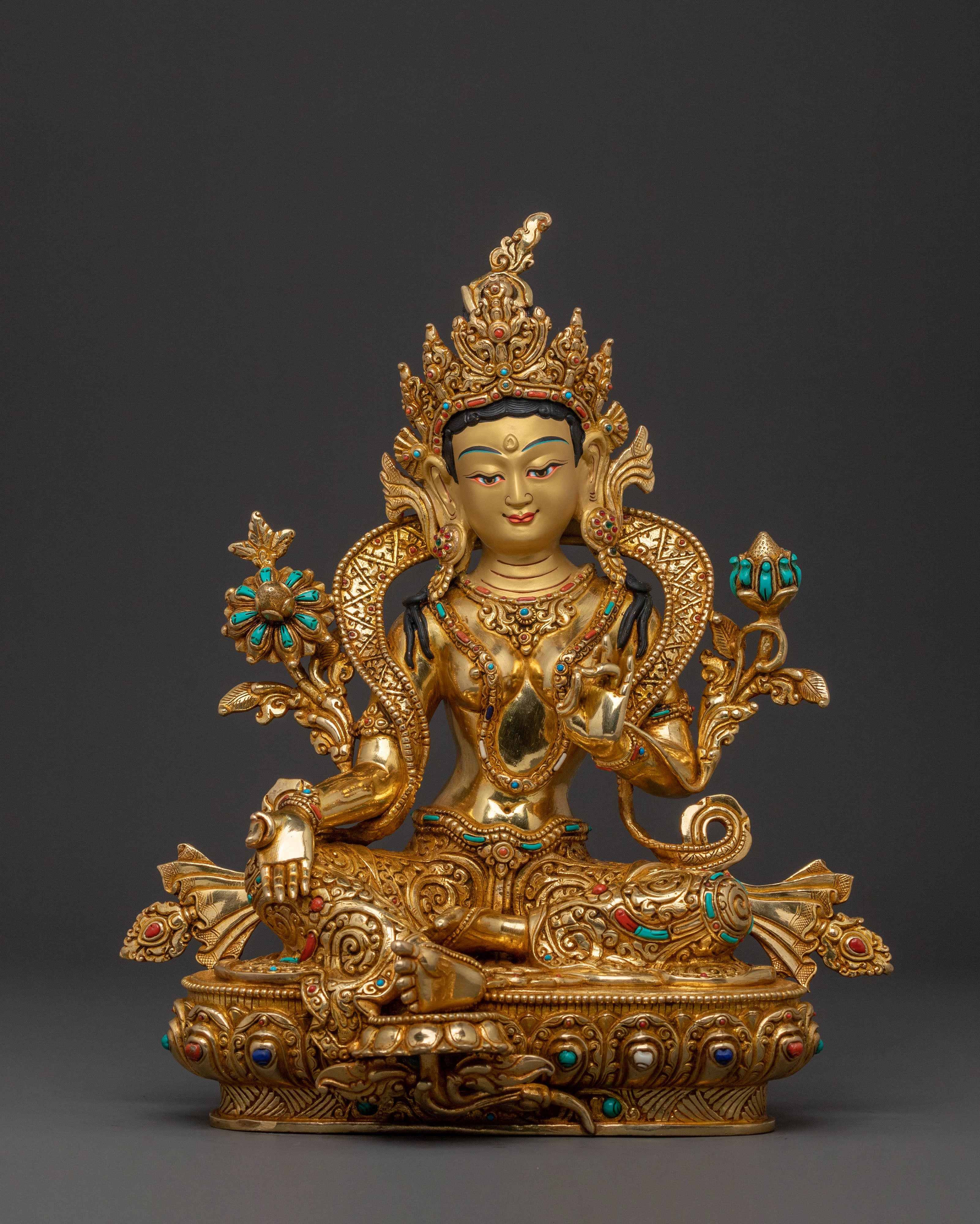 Six Bodhisattva Traditional Statue Set | Wisdom Figures