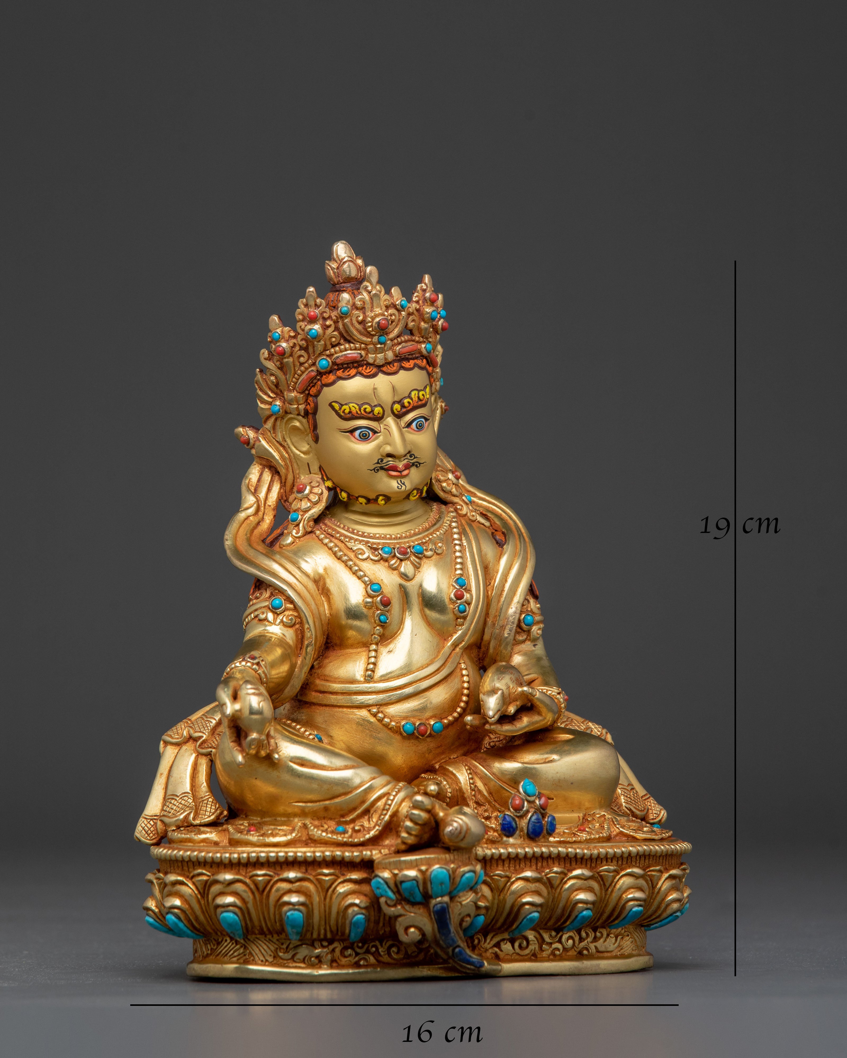 Dzambhala Sculpture | Prosperity Deity