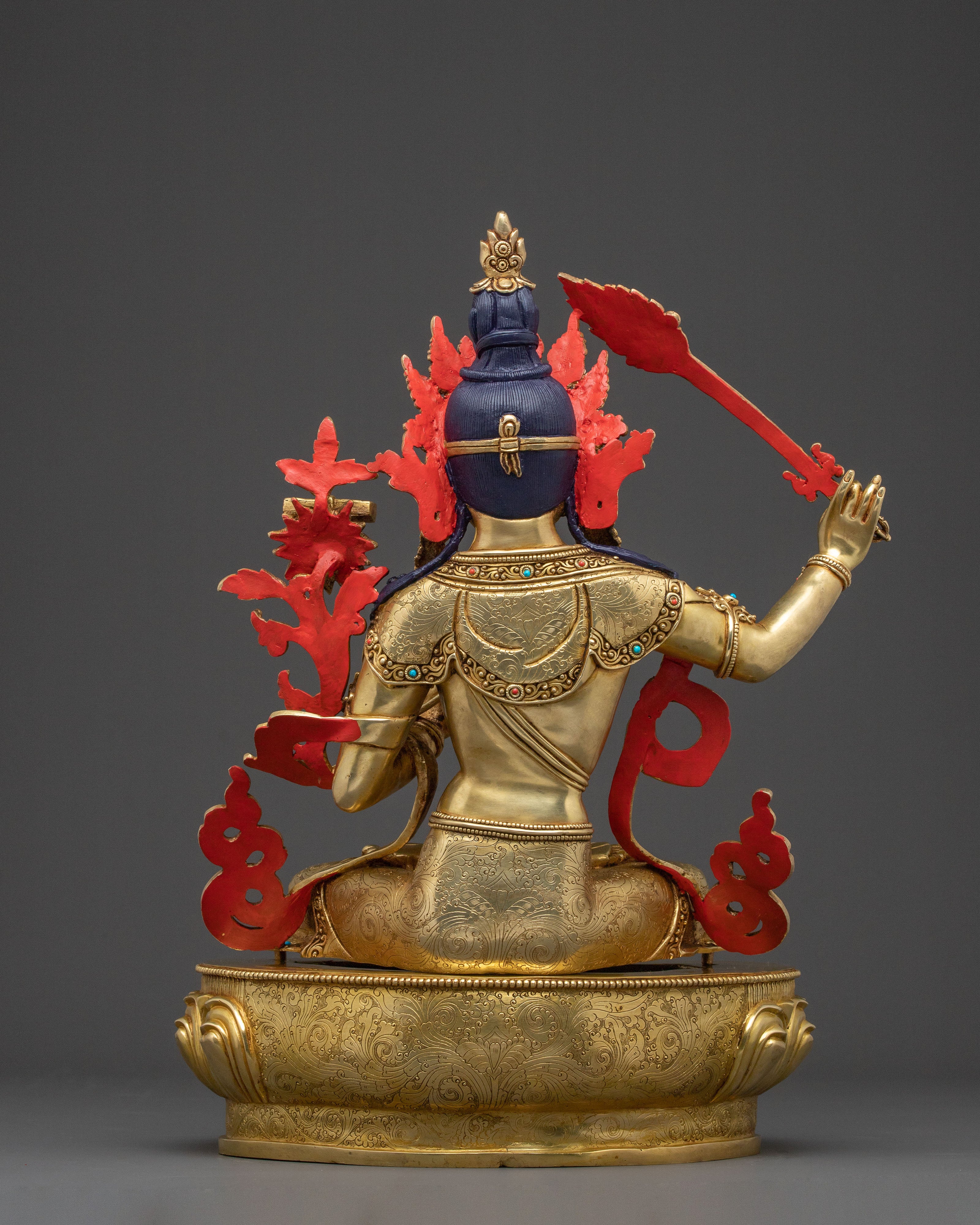 Manjushri Divine Sculpture | Bodhisattva of Wisdom