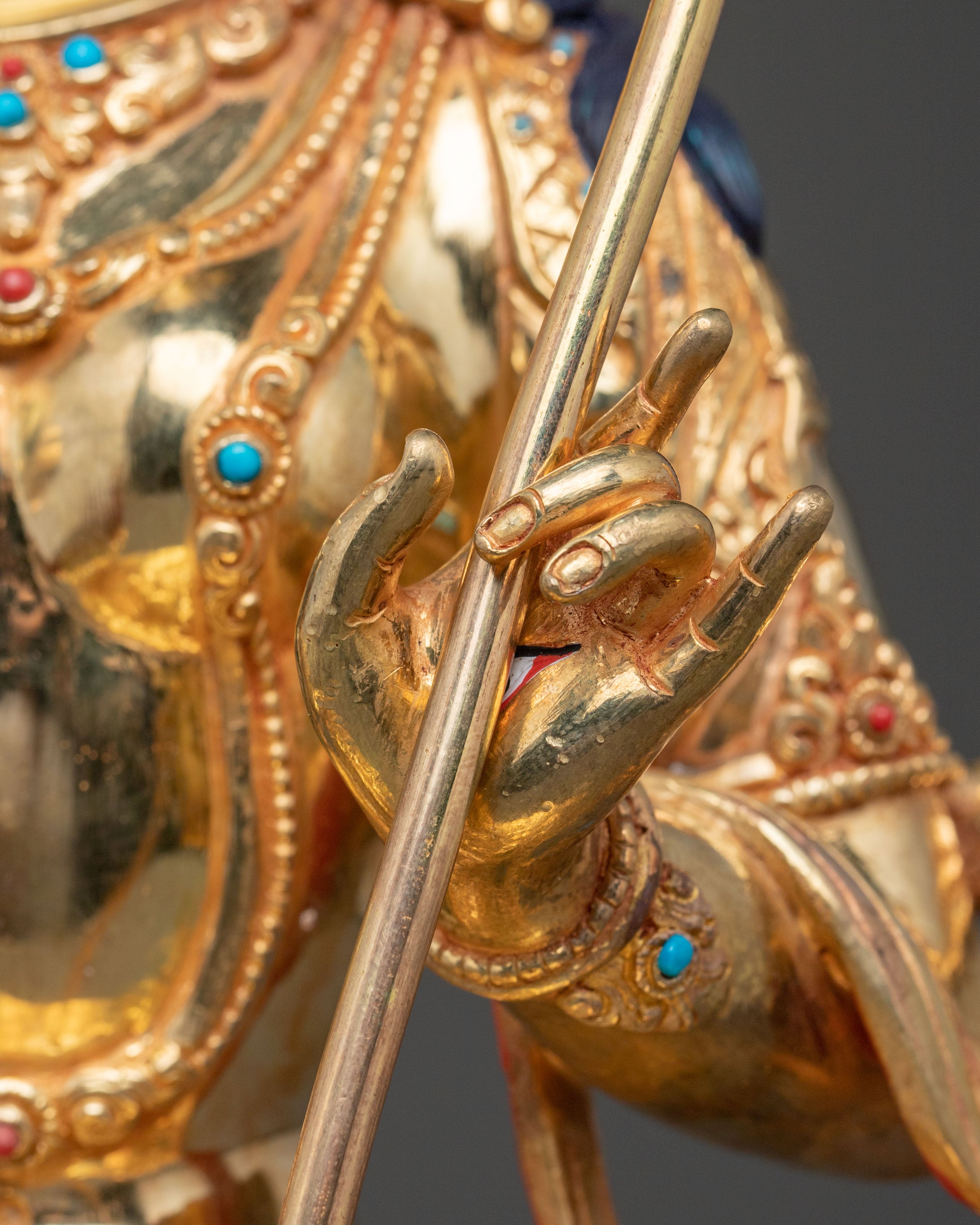 Dukar Golden Statue | Meditation Figure
