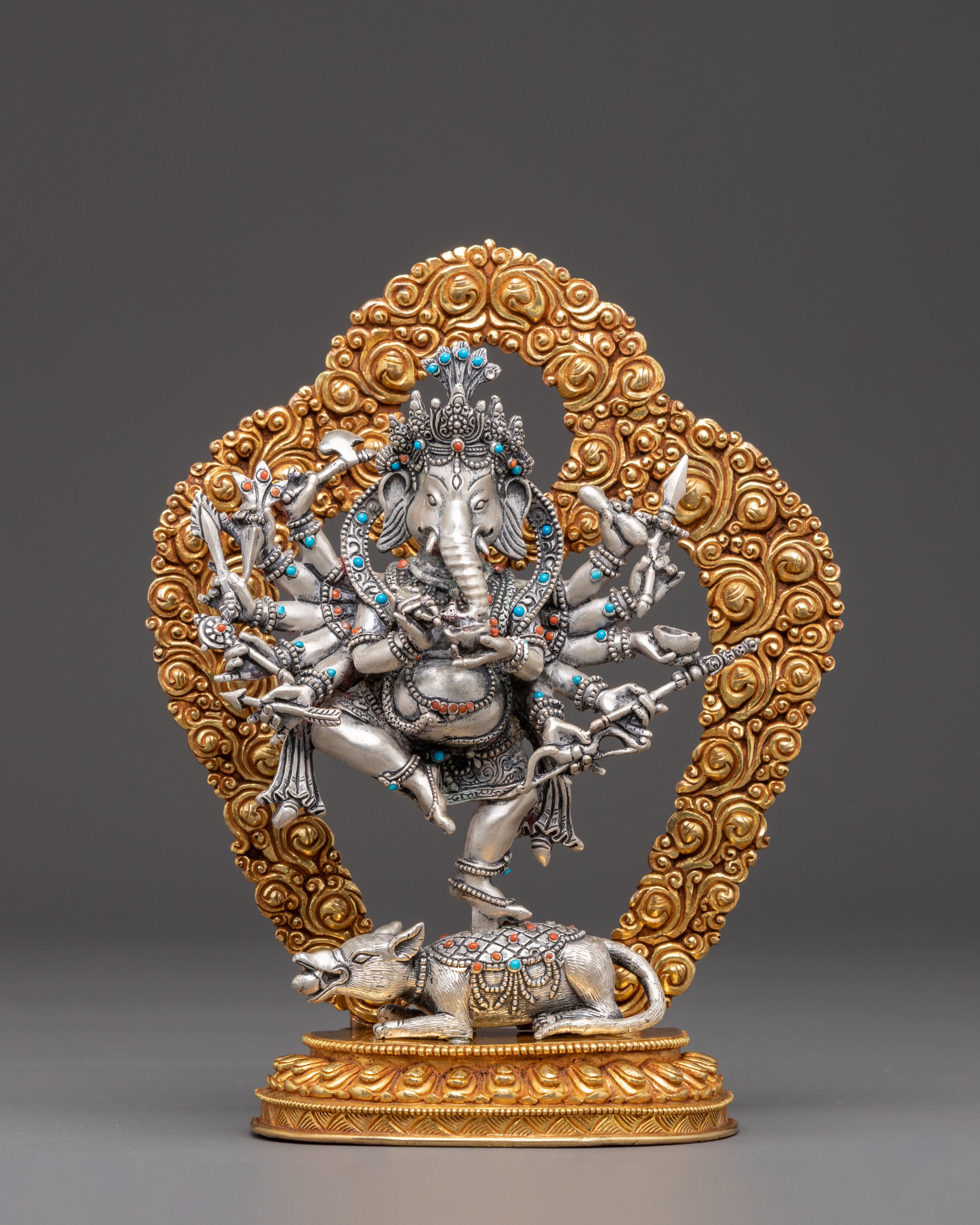 Handmade Silver Statue of Lord Ganesha | Lord of Wisdom