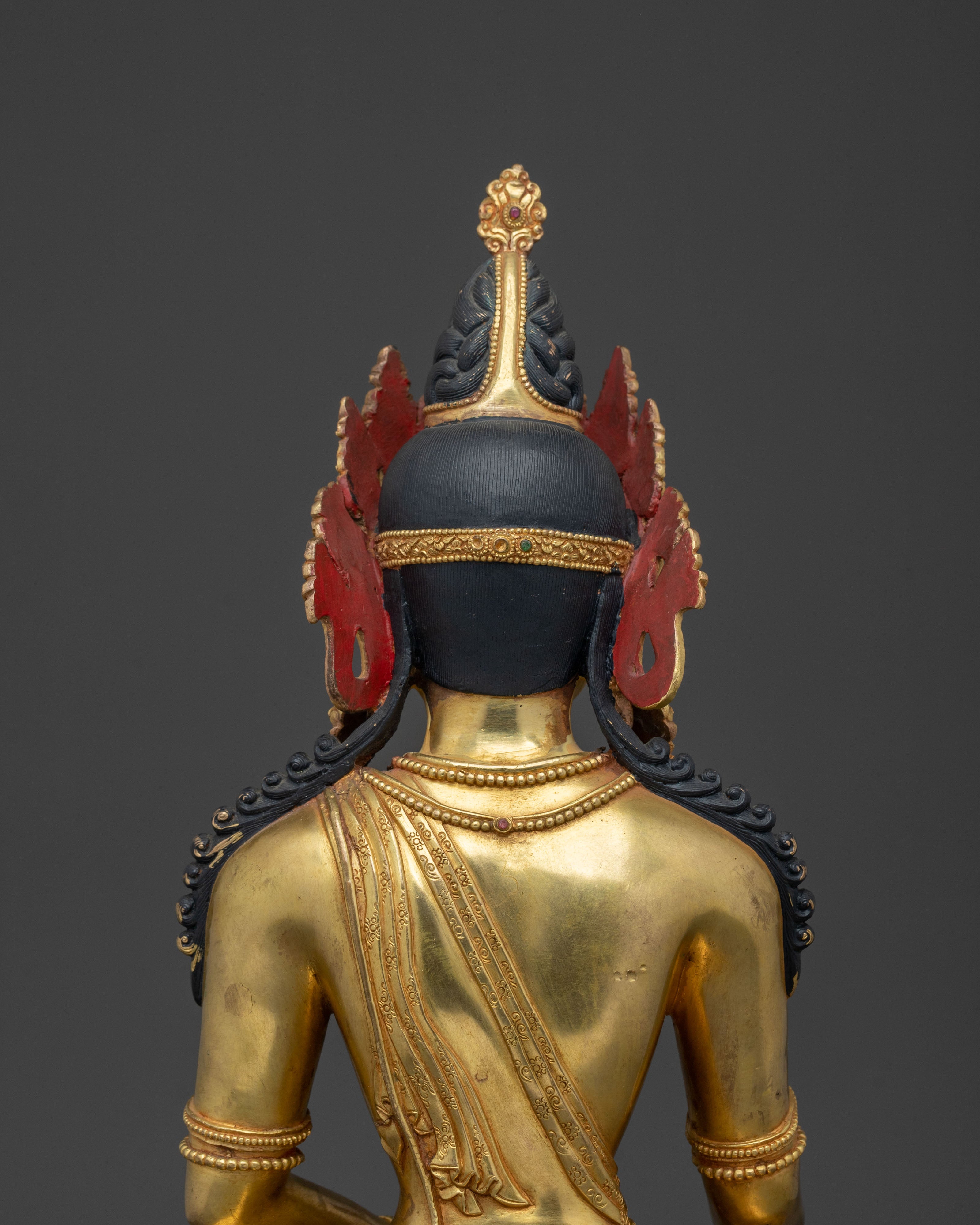 Radiant Buddhist Mitrugpa Statue | Home Decor