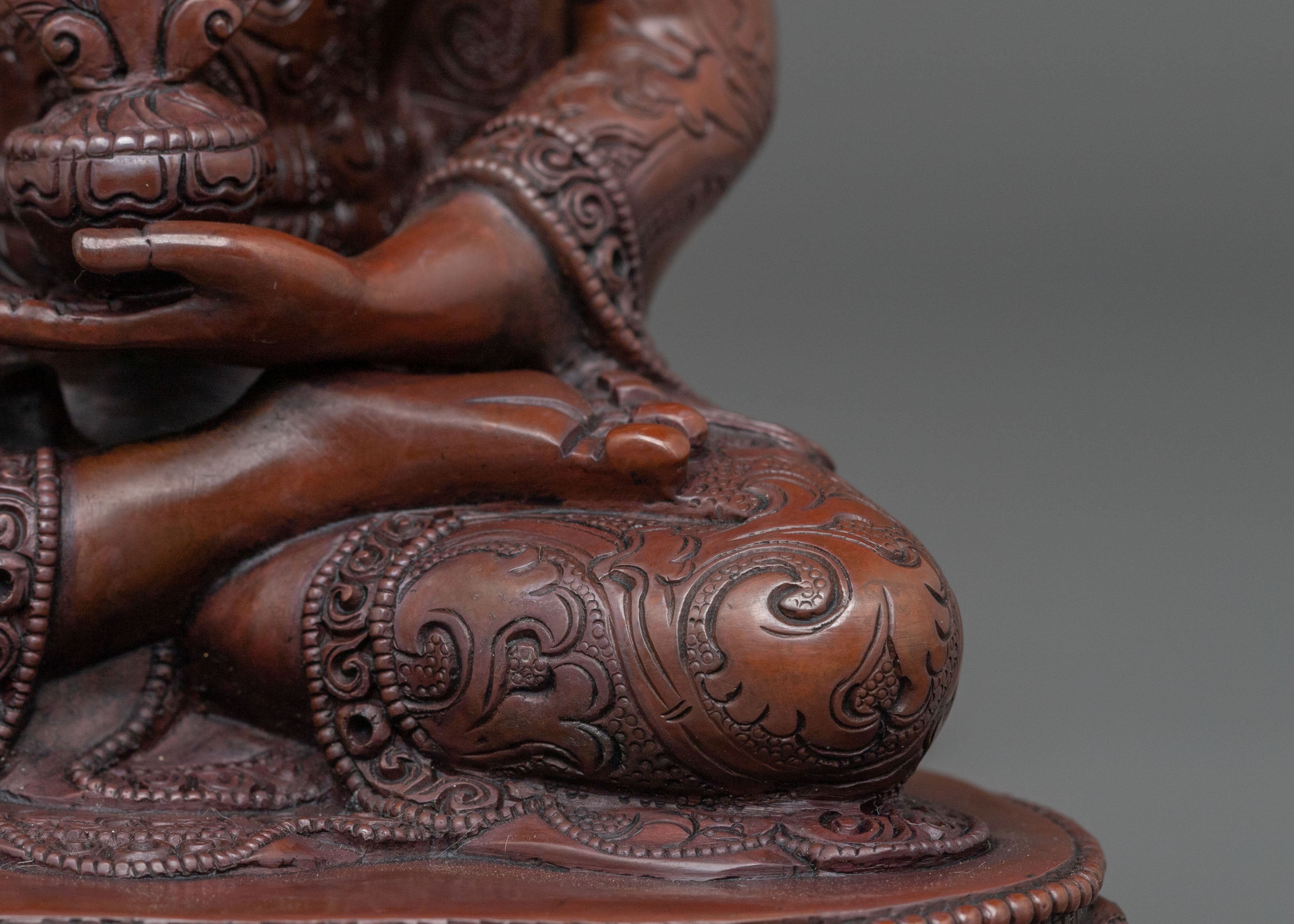24K Gold Gilded Medicine Buddha Figurine | Home Decor