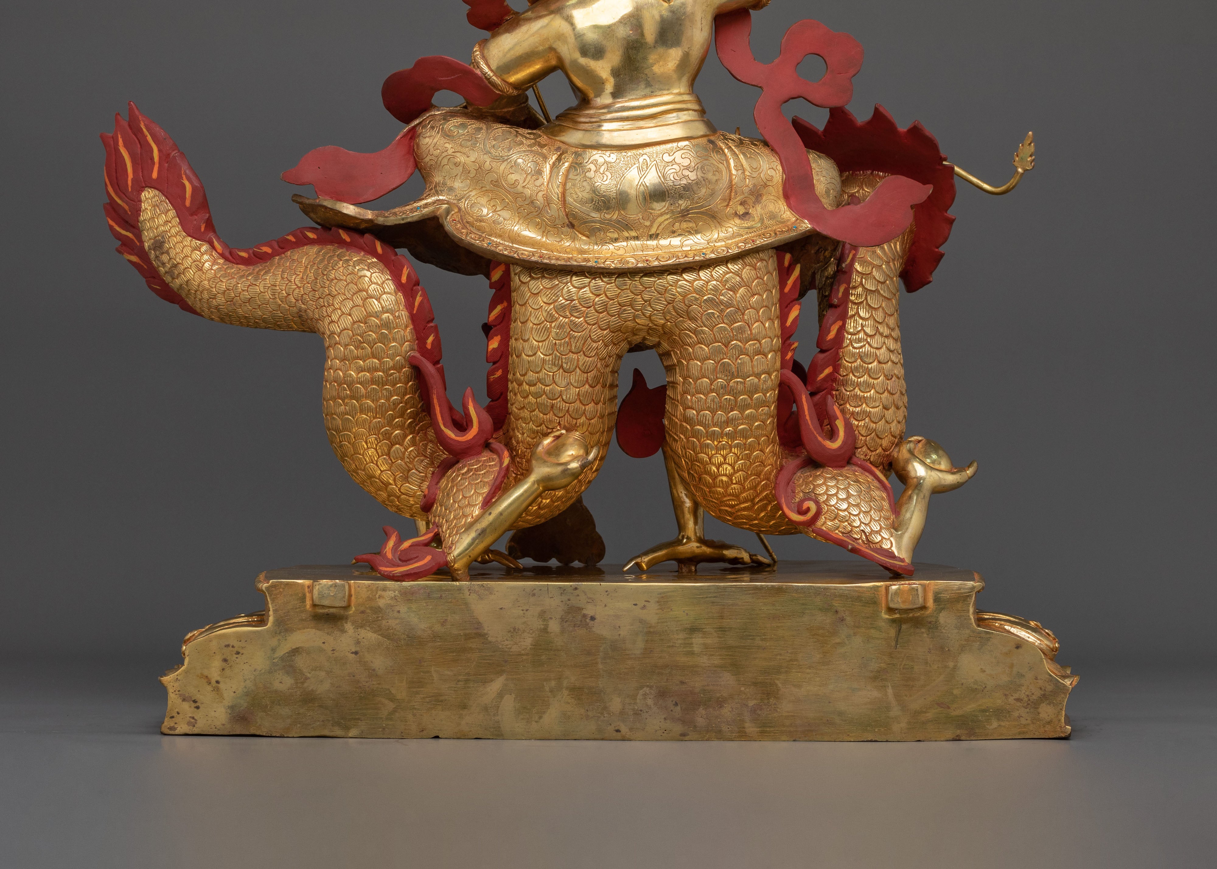 White Dzambhala Statue | Sacred Wealth God