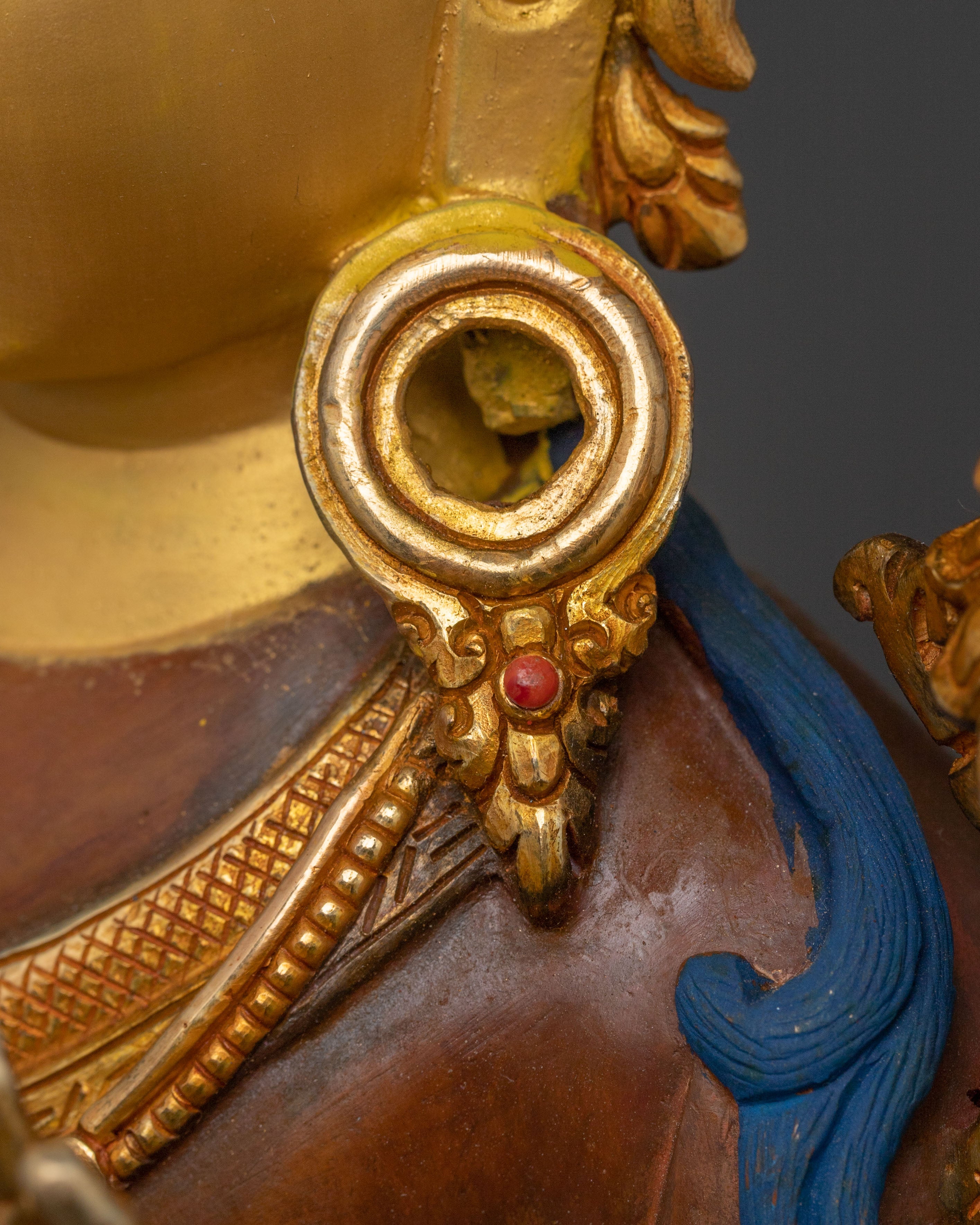 Handcrafted Yuthon Yonten Gonpo Statue |  Spiritual Altar