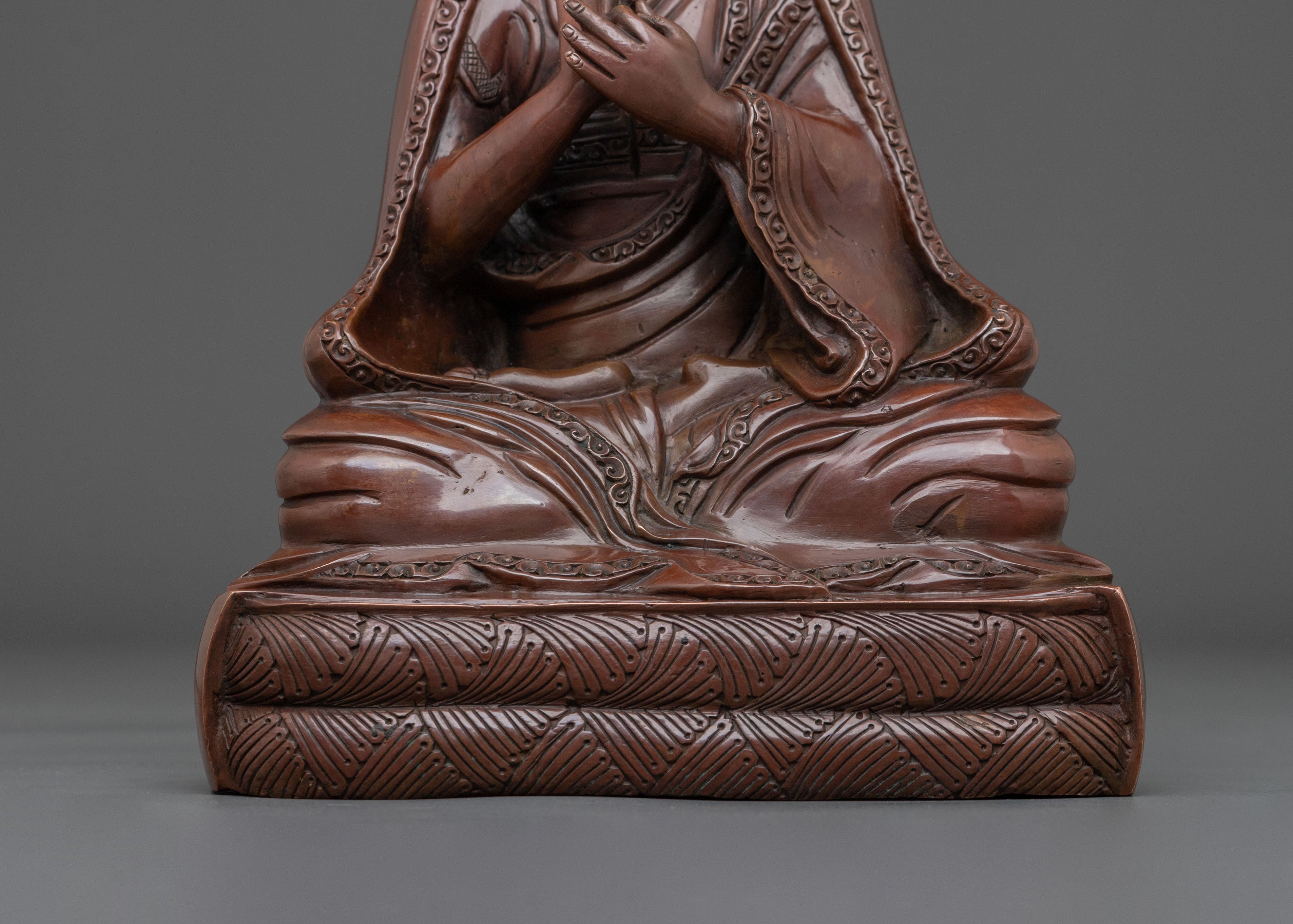 Karmapa Tibetan Buddhist Master Statue | Buddhist Home Decor