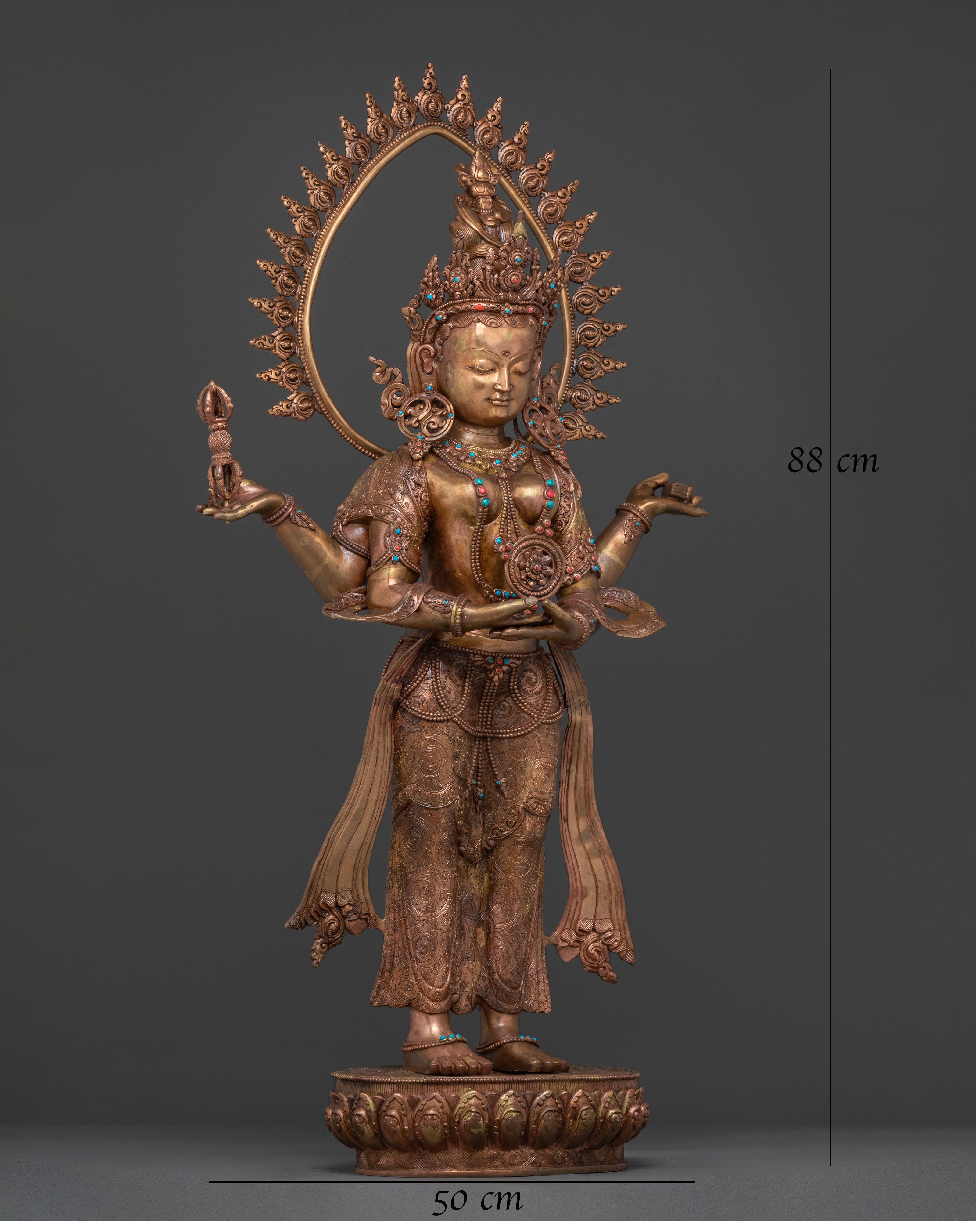 The Prajnaparamita Bodhisattva Statue: Sacred Altar Decor