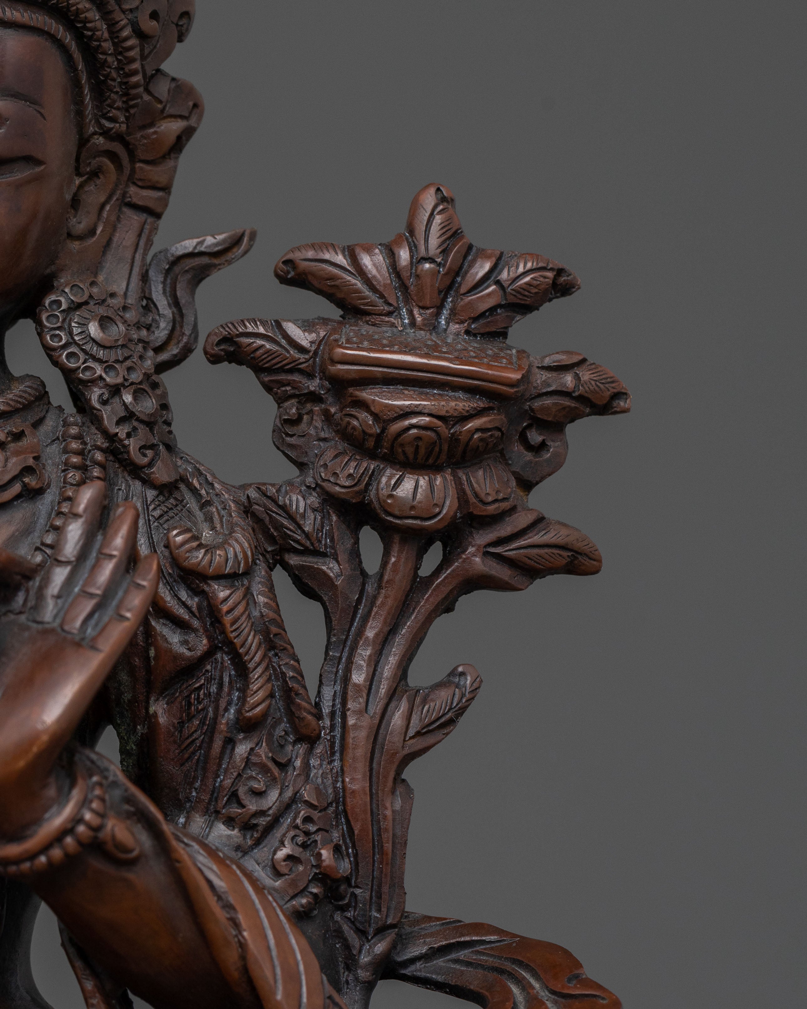 Flaming Sword Manjushri Statue | Bodhisattva of Wisdom
