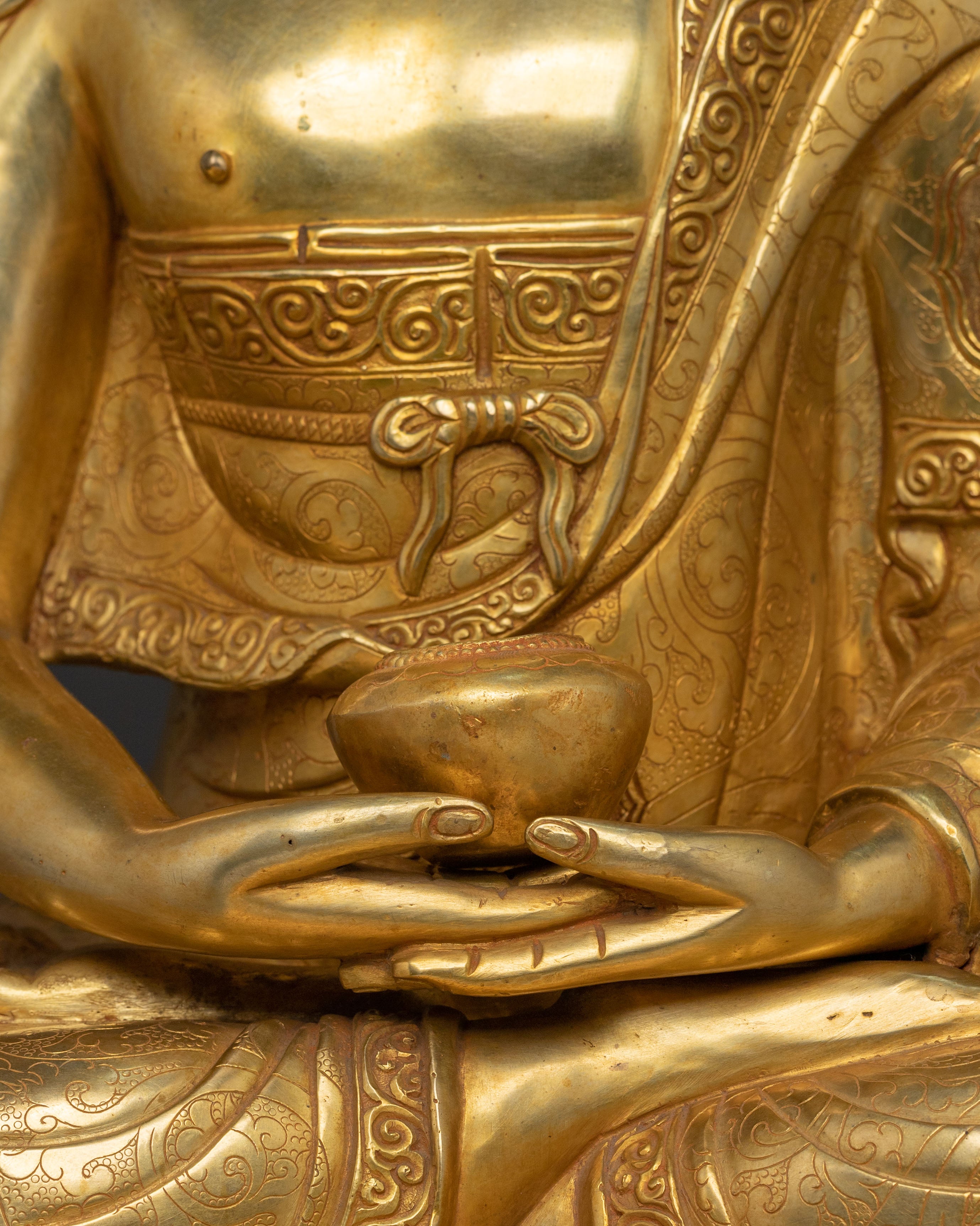 Tibetan Amitabha Statue | Buddhist Deity of Pure Land & Infinite Compassion