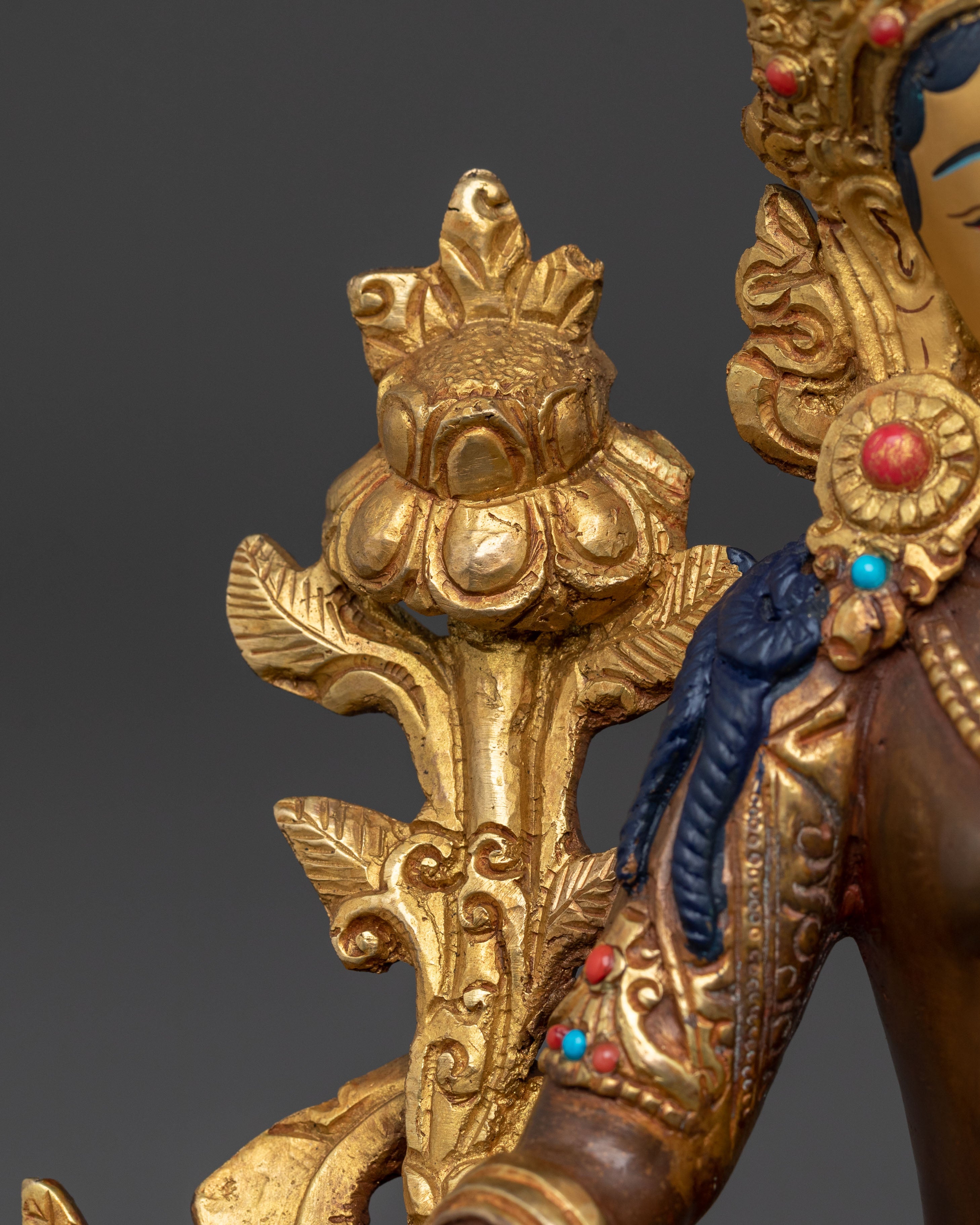 Green Tara Sculpture | Spiritual Protection