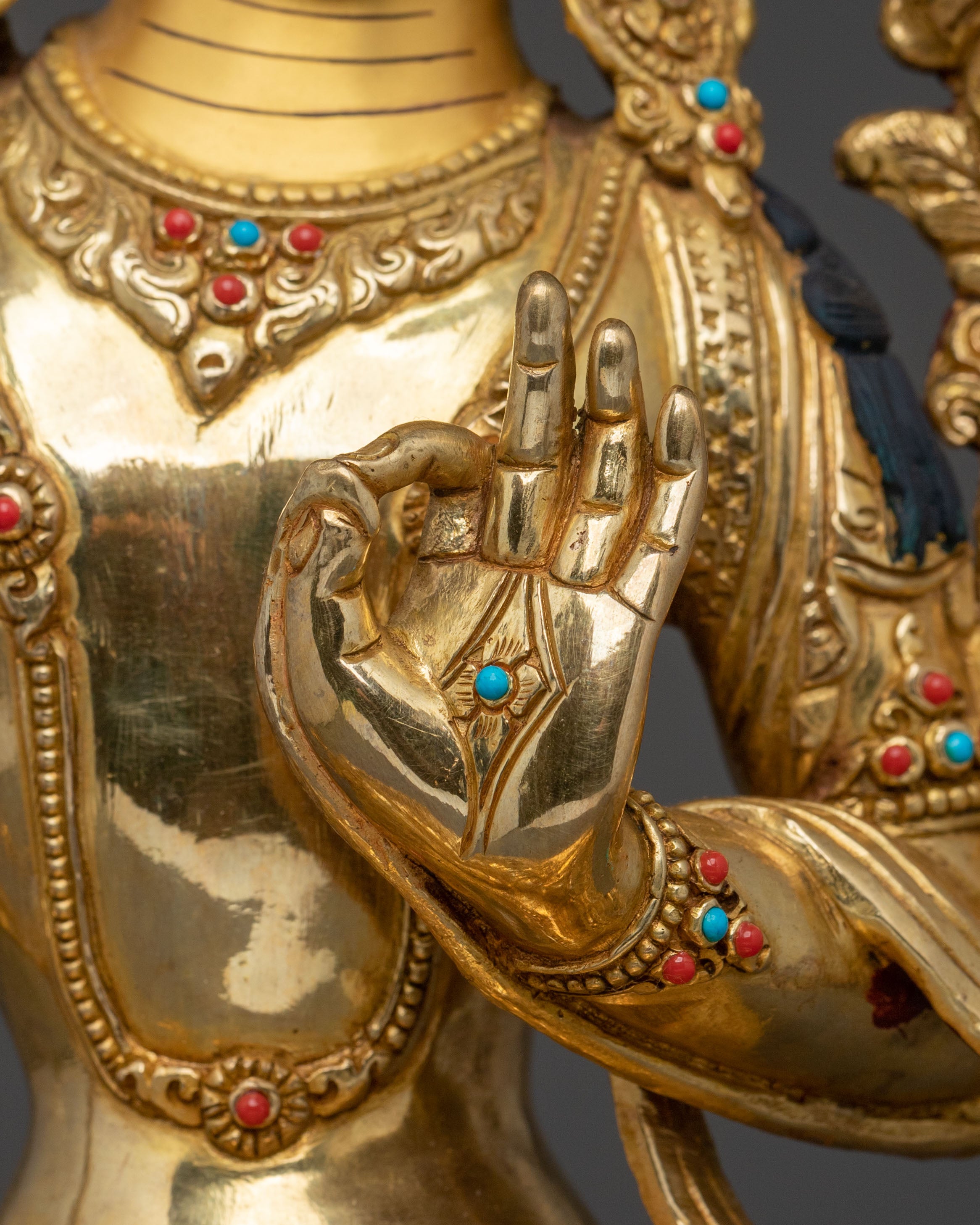 Manjushri Buddhist Sculpture | Symbol of Wisdom