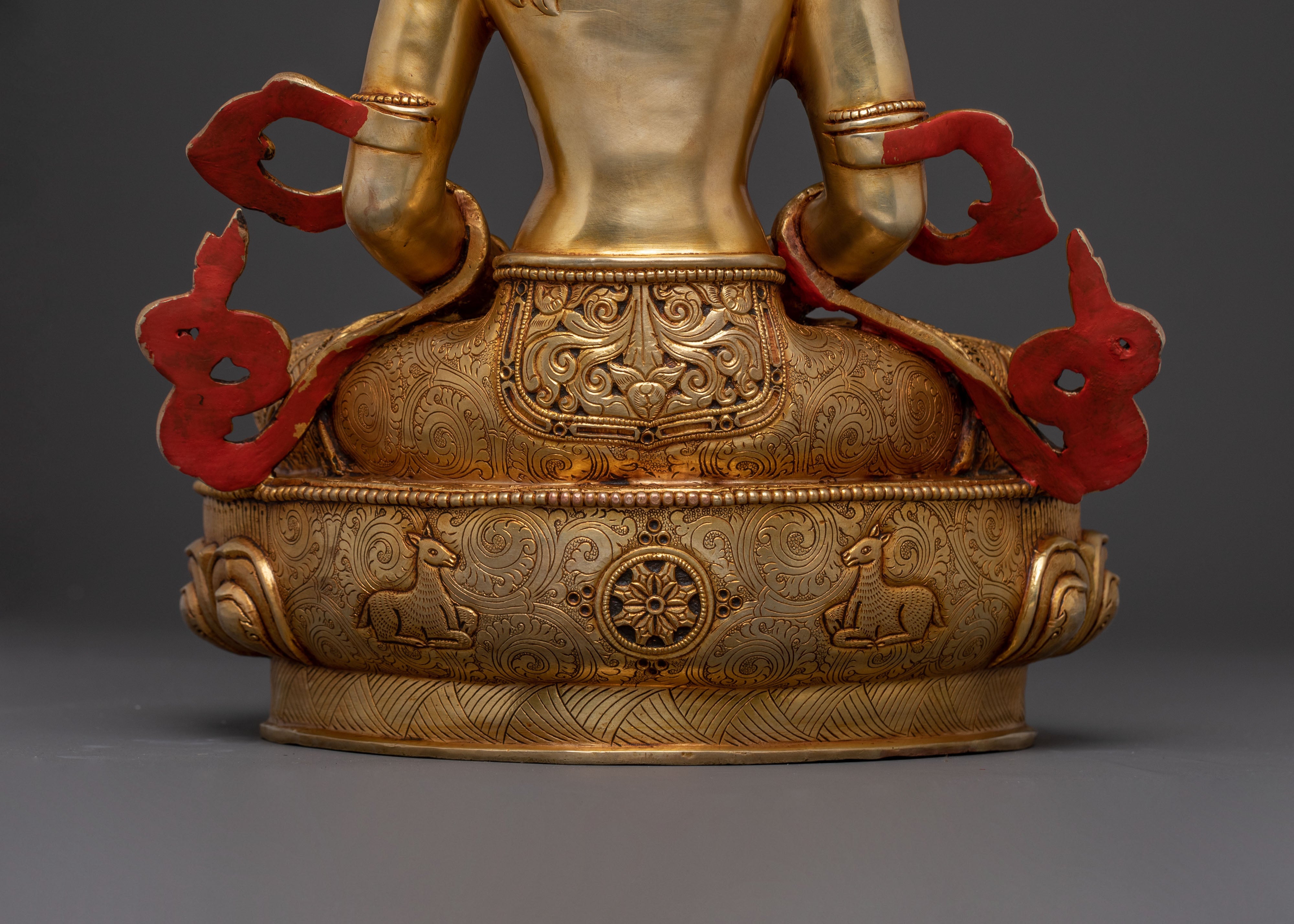 Six Bodhisattva Statue Altar Set | Hand-Gilded Copper Statue