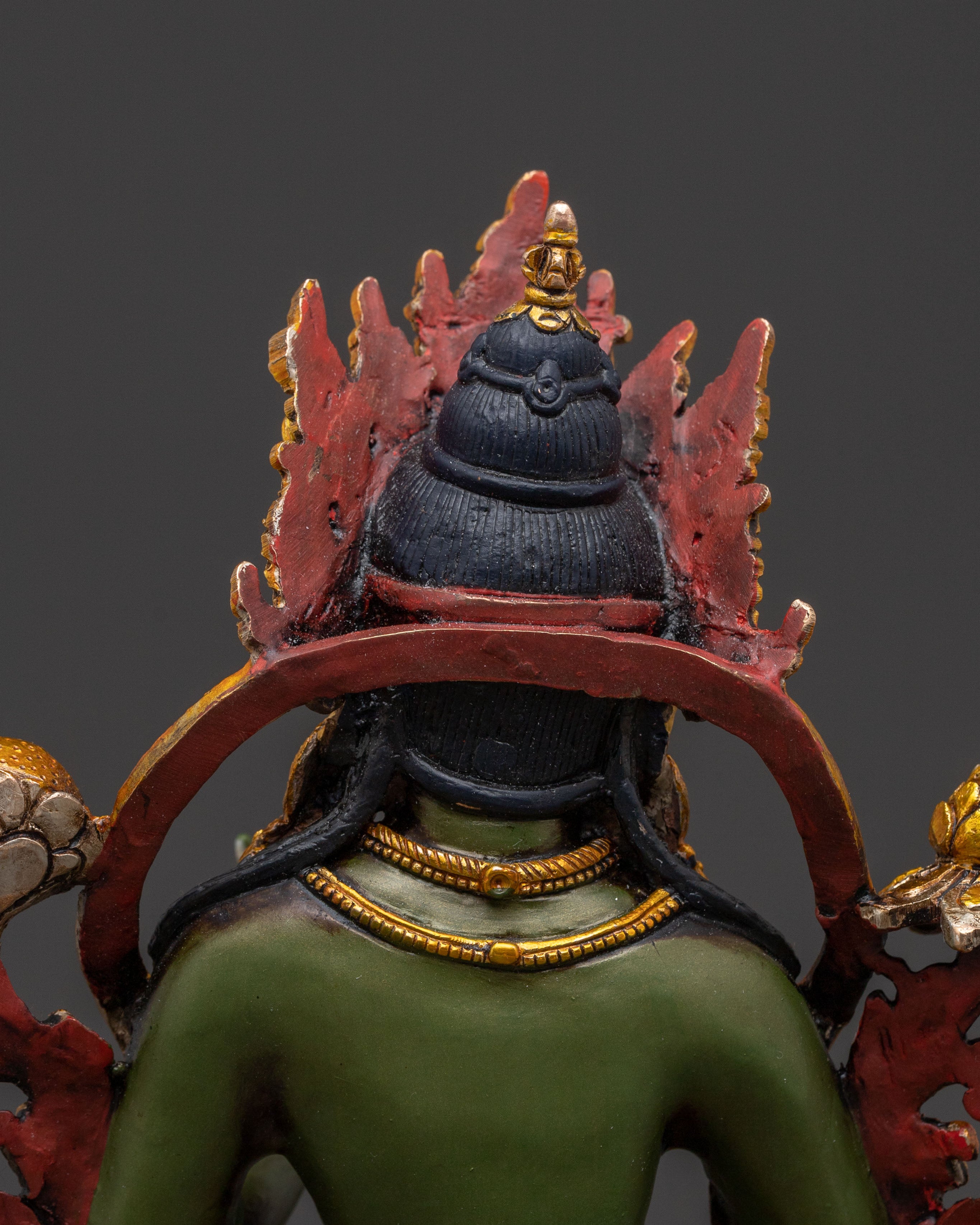 Green Tara Handcrafted Sacred Statue | Goddess of Compassion