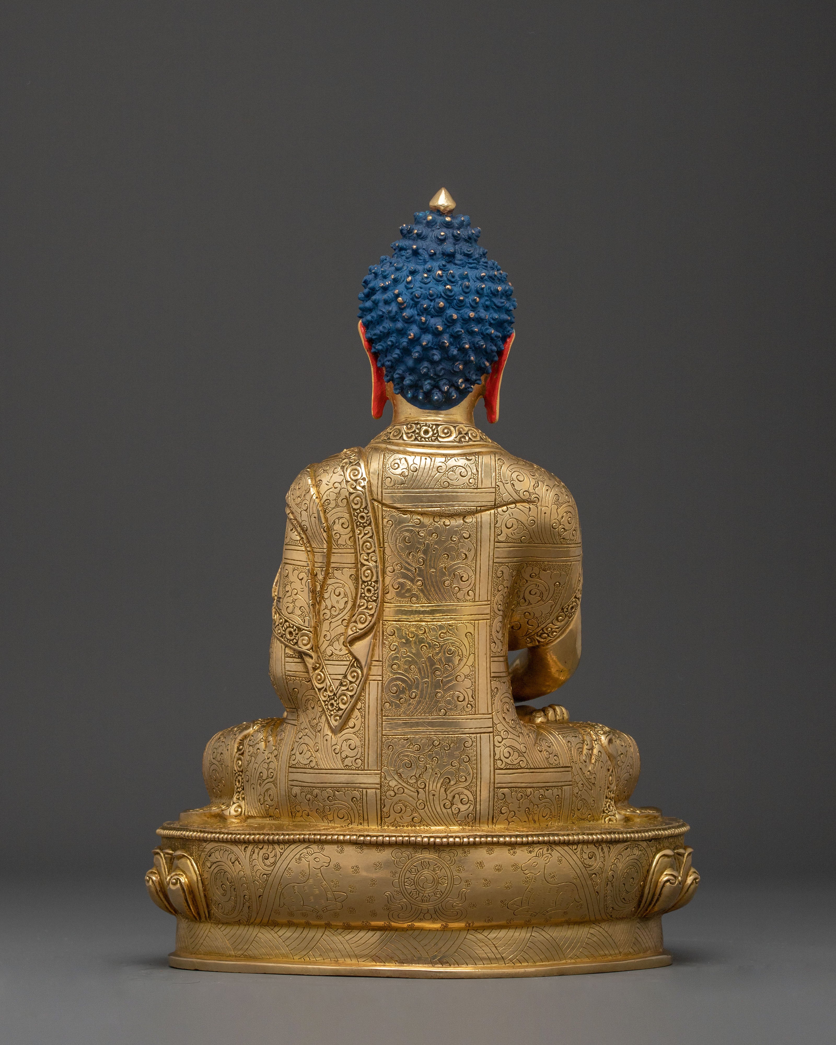 Pure Land Buddha Amitabha Sculpture:  Buddha of Infinite Light